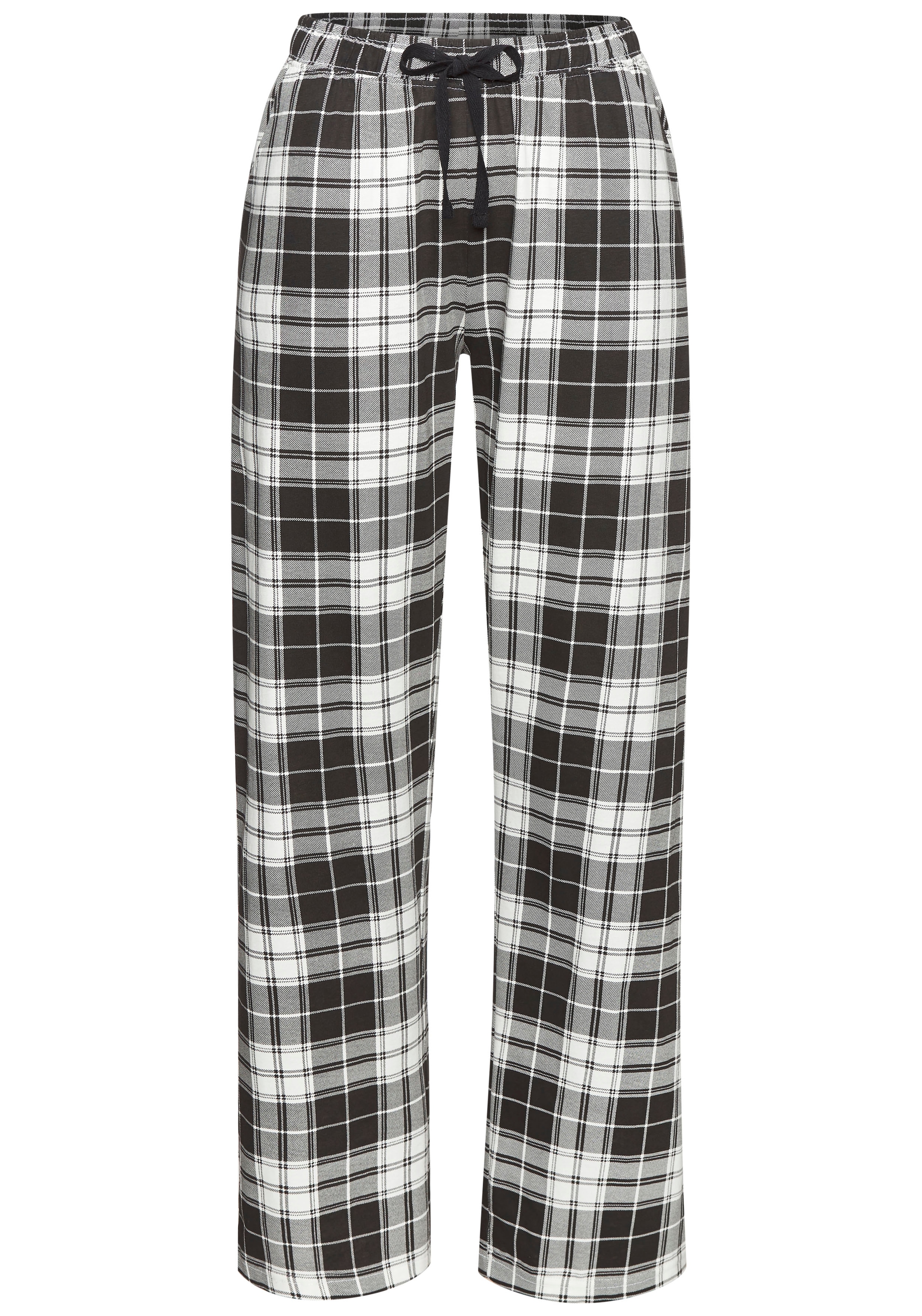 Vivance Dreams Pyjamahose  Mit Karos oder Streifen