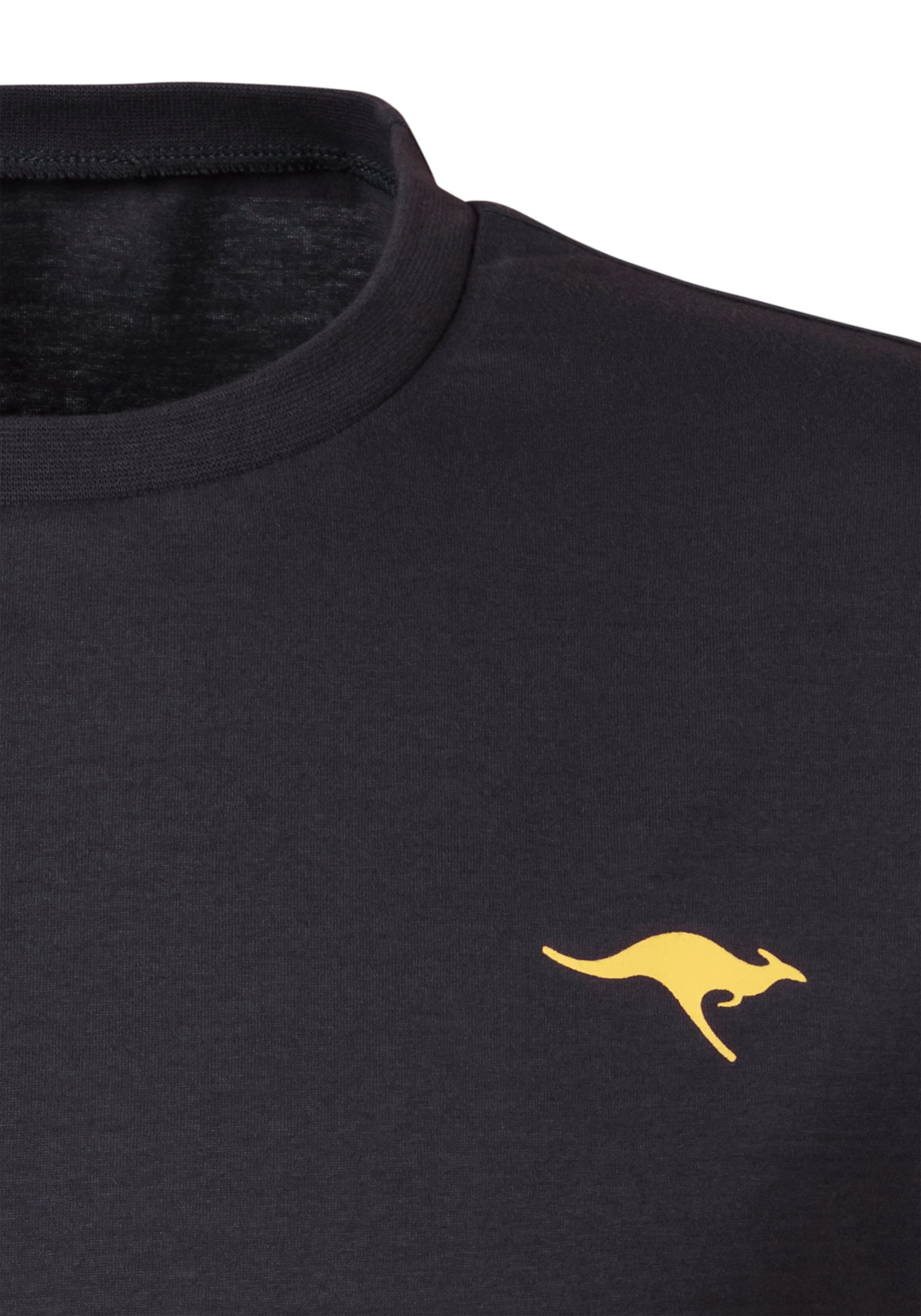 KangaROOS T-Shirt, (2er-Pack), mit KangaROOS Print auf der Brust