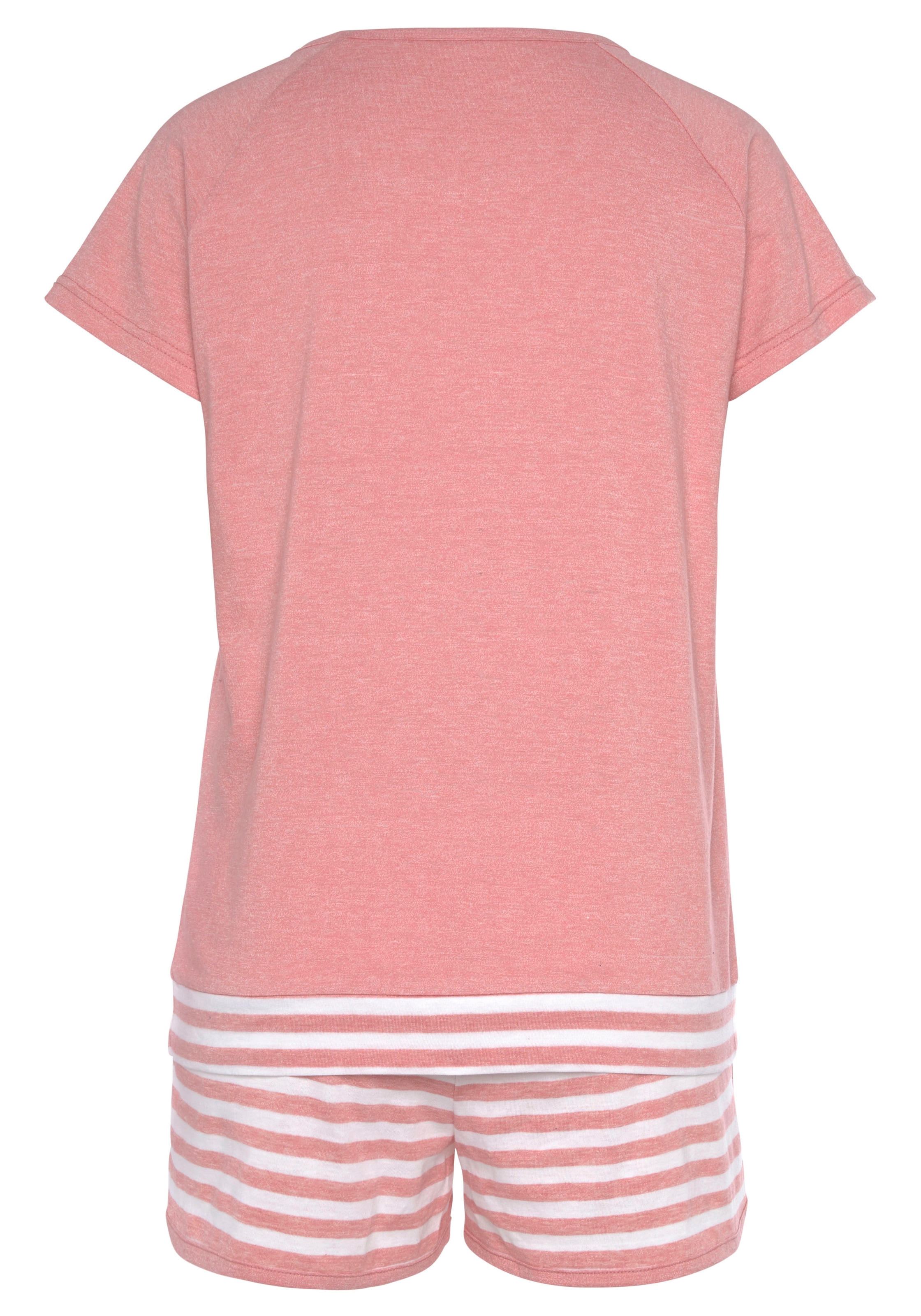 Vivance Dreams Shorty 2 Stk. tlg., mit Streifen-Details