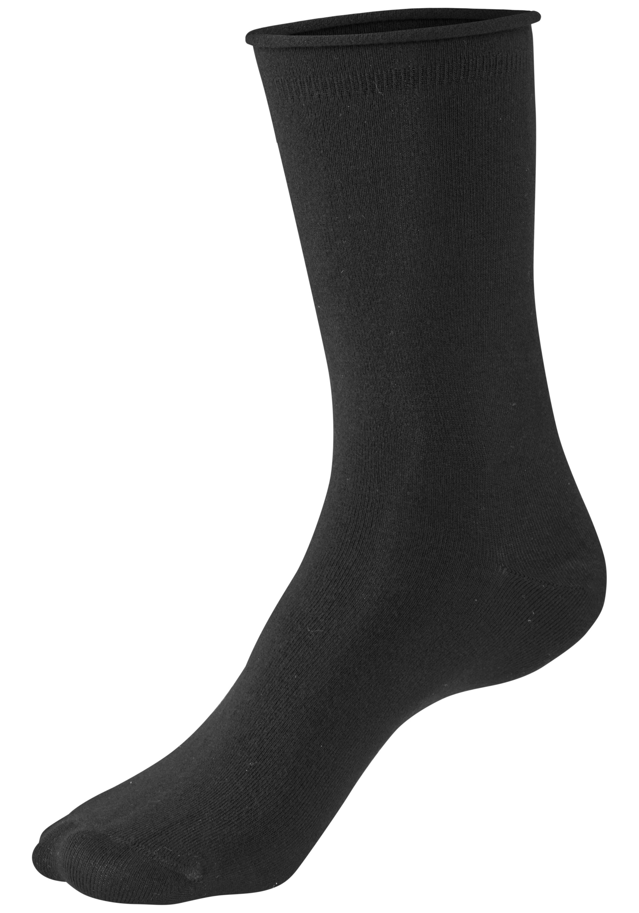 H.I.S Basicsocken Packung, 3 Paar tlg. mit extra weicher Viskose