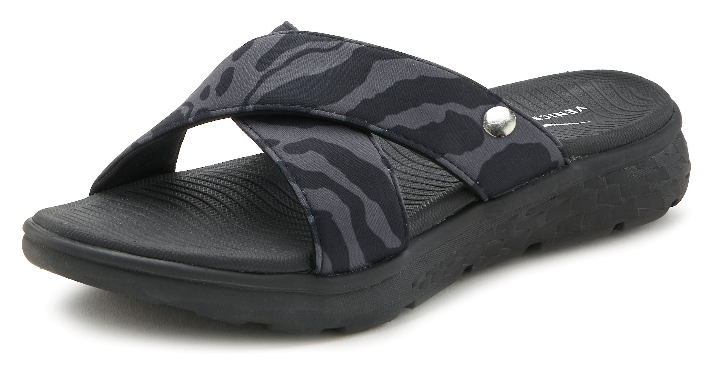 Venice Beach Badepantolette, Pantolette, Mule, Sandale, offener Schuh, Badeschuh VEGAN