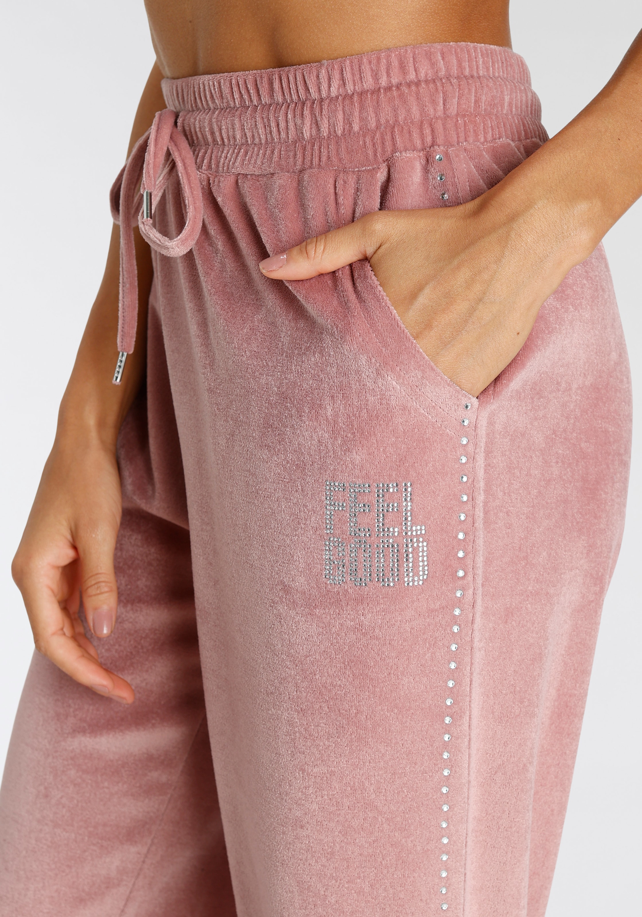 Vivance Nickihose  mit Glitzerdruck
