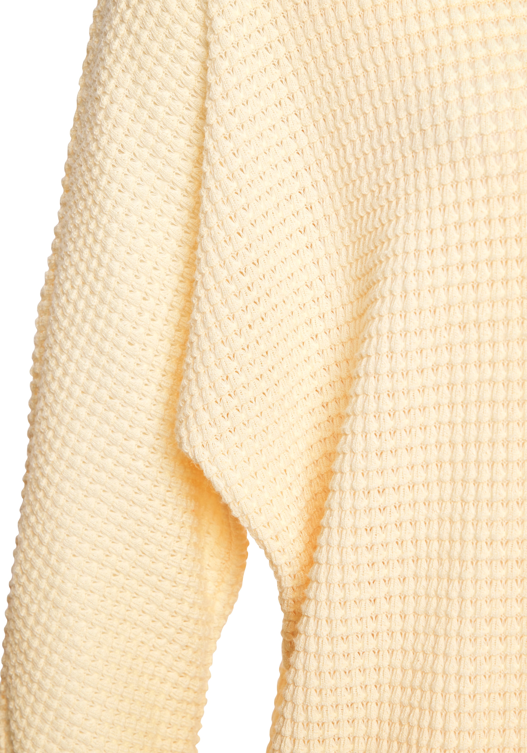 Vivance 3/4-Arm-Shirt »mit sommerlicher Waffelstruktur« aus bügelfreier Strickqualität