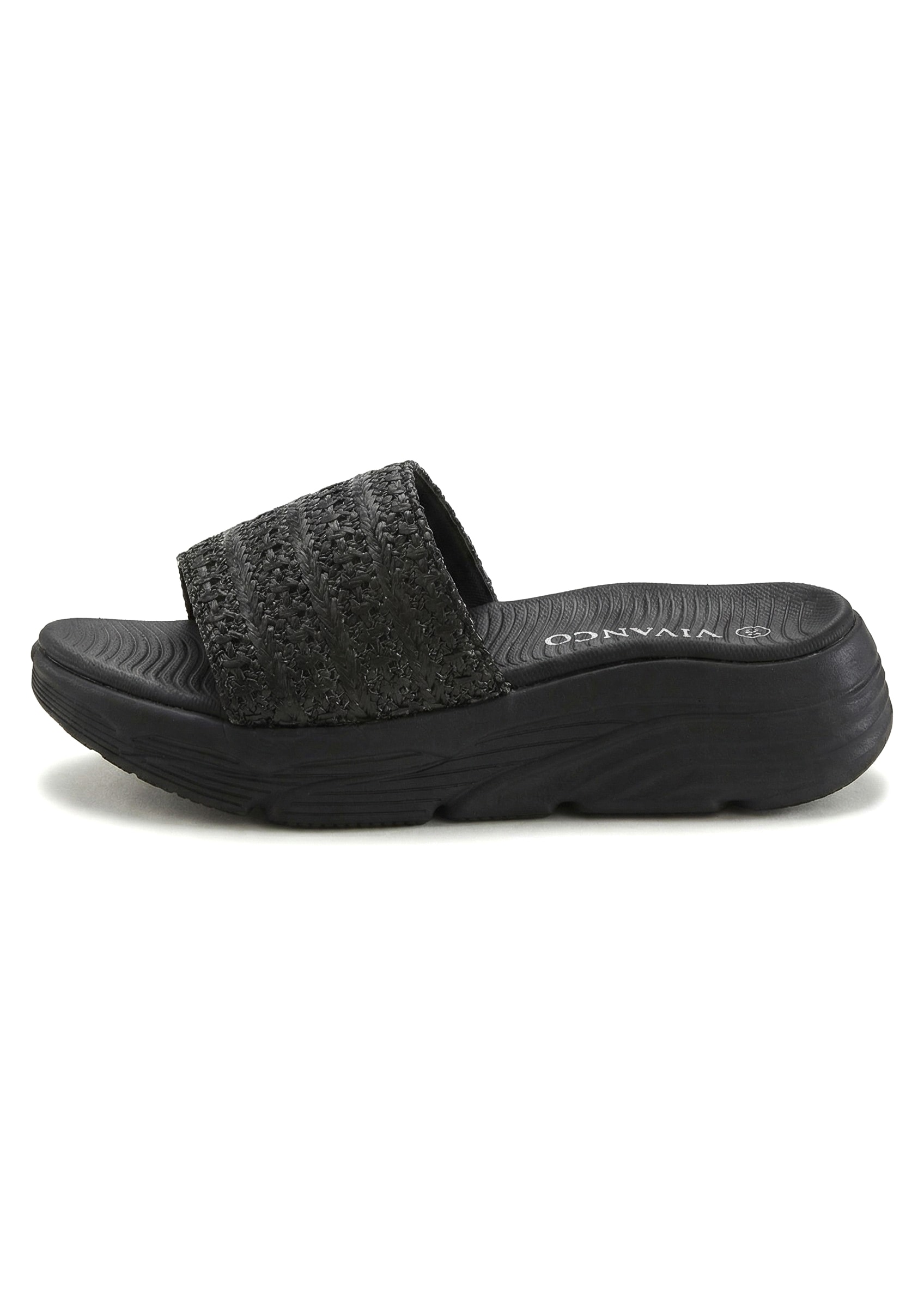 Vivance Pantolette »Mule, Sandale, Sommerschuh, offener Schuh,«  NEU mit modischer Sohle VEGAN