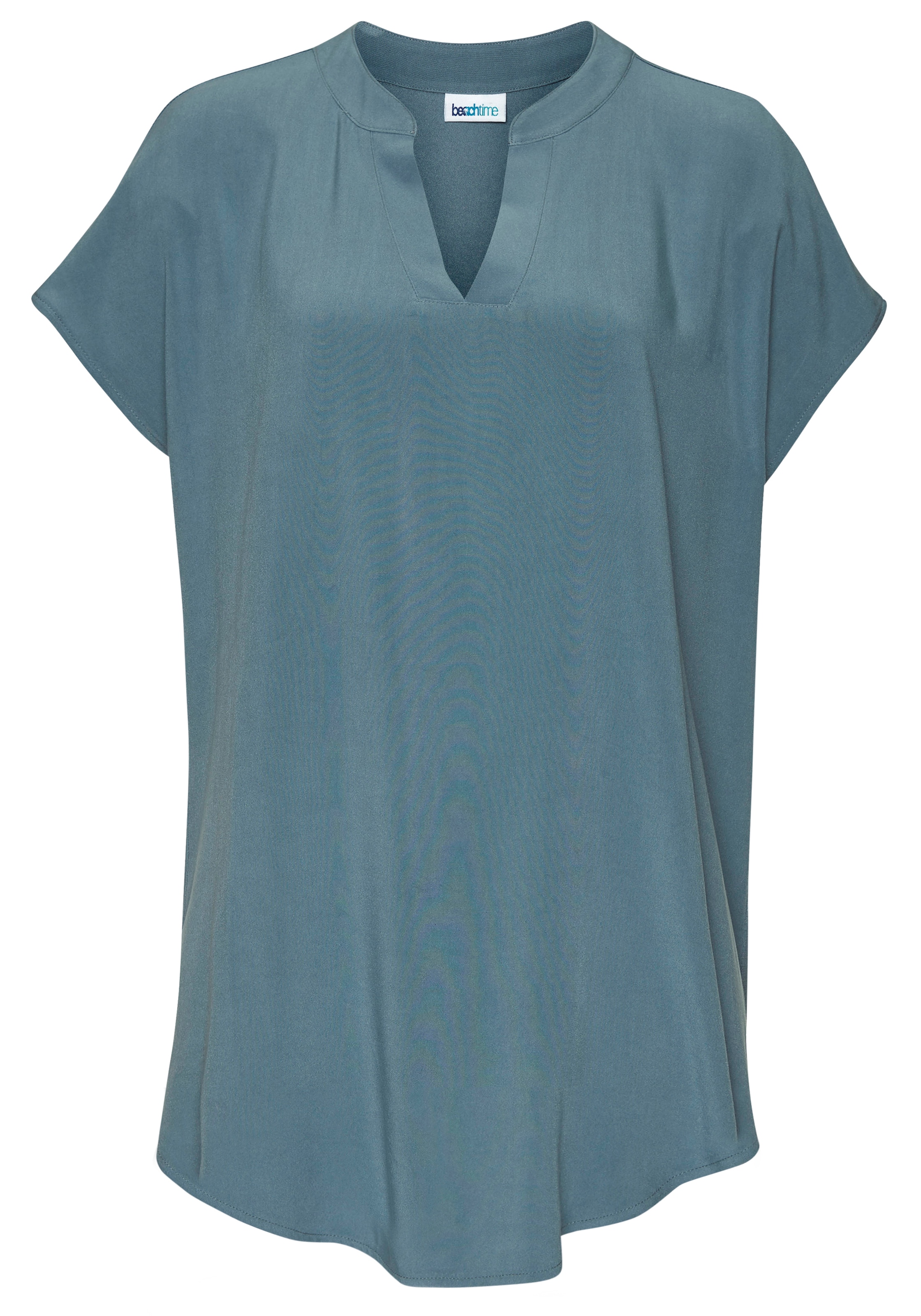 Beachtime Longshirt aus Materialmix