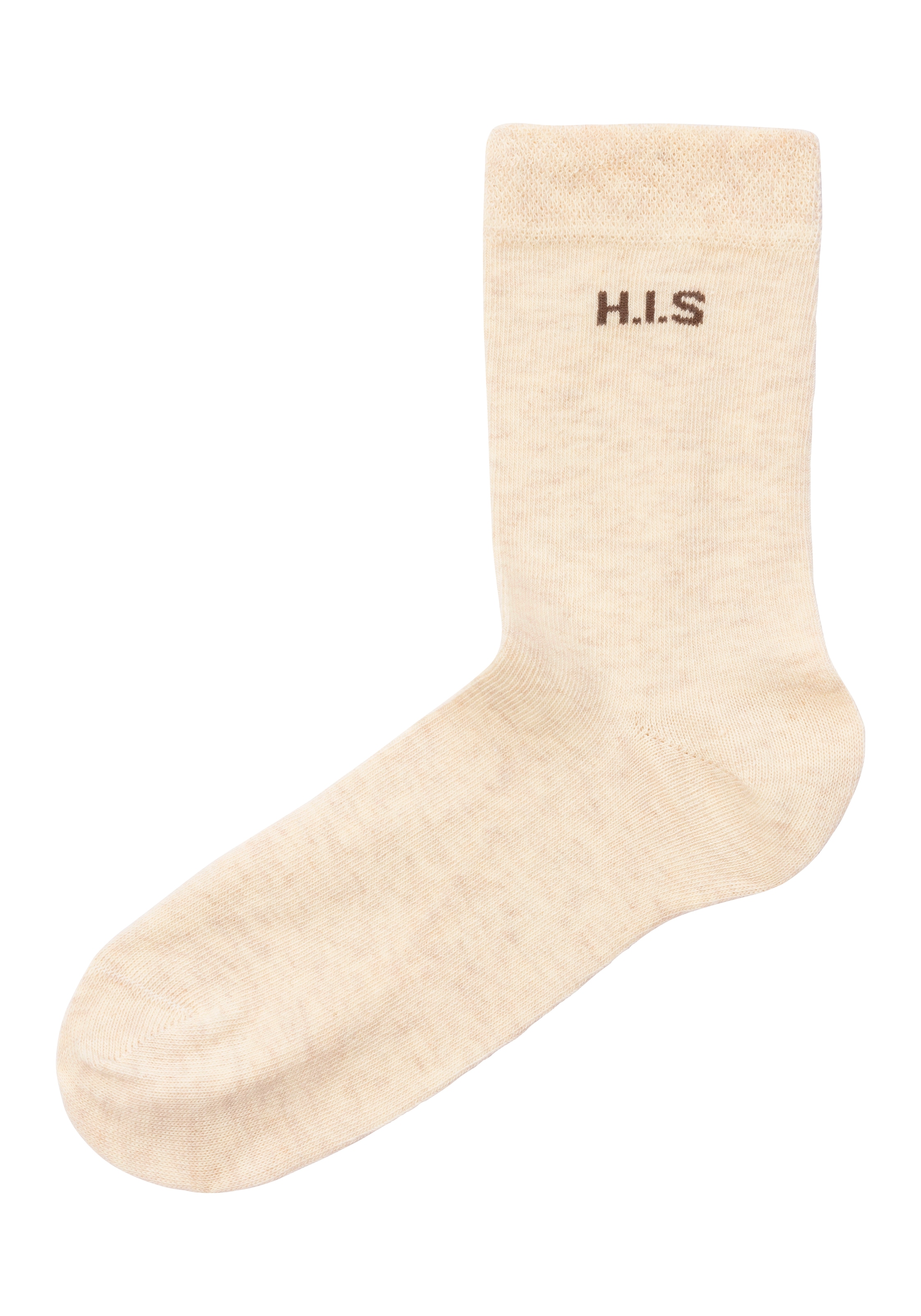H.I.S Socken, (Packung, 4 Paar), ohne einschneidendes Bündchen