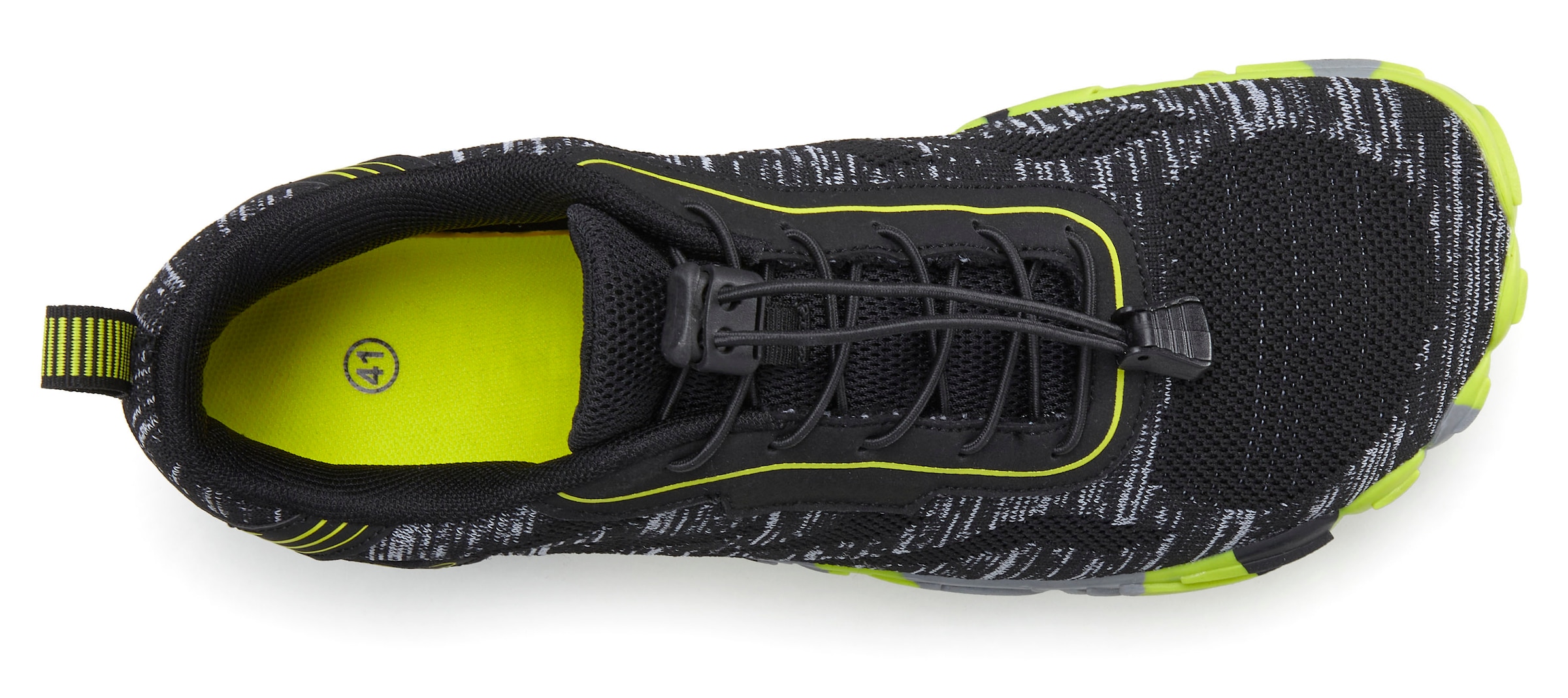 John Devin Sneaker »Freizeitschuh,«, mit elastischen Bändern für schnelles Reinschlüpfen, Unisex VEGAN