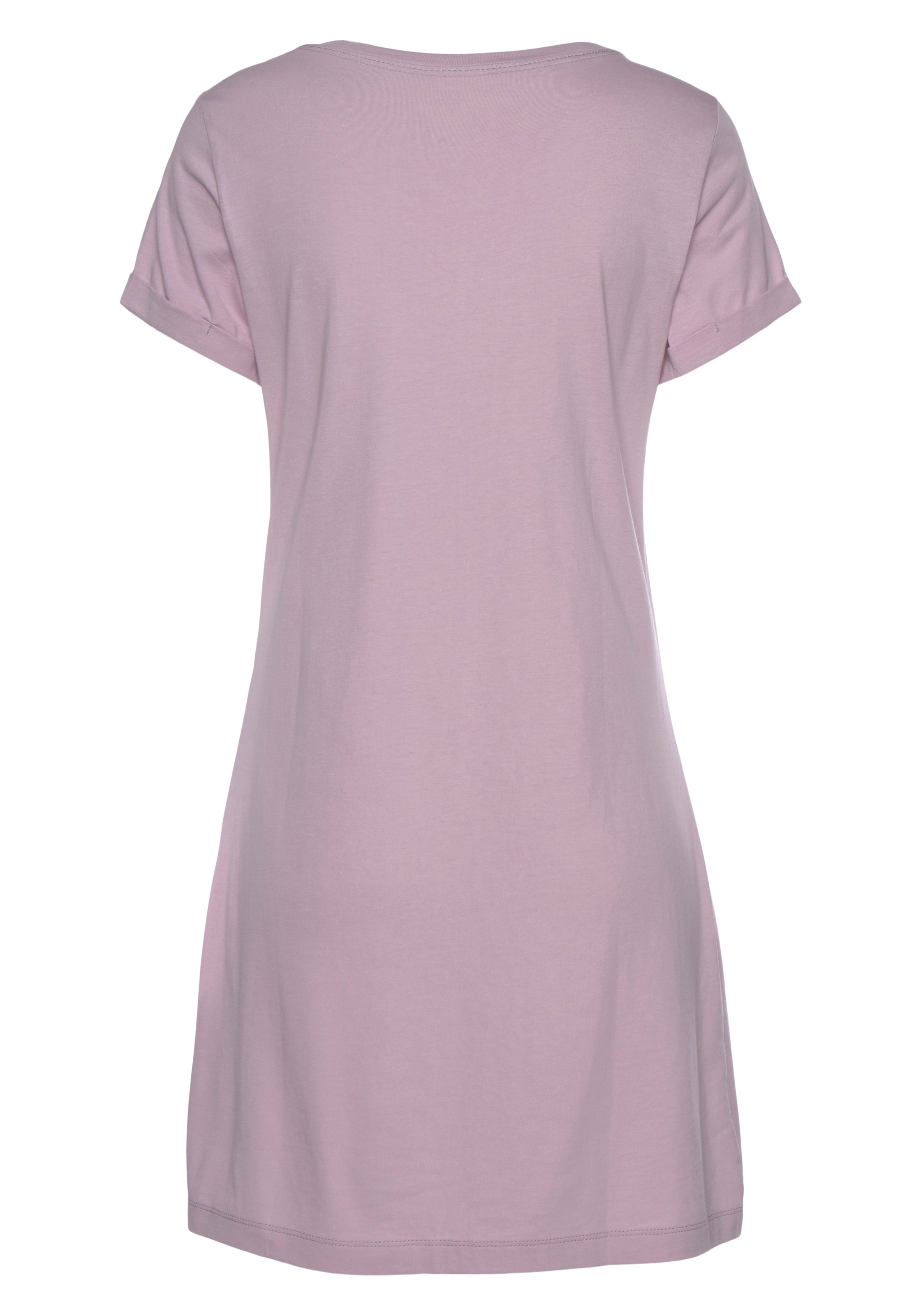 Vivance Dreams Bigshirt, mit Herzchendruck