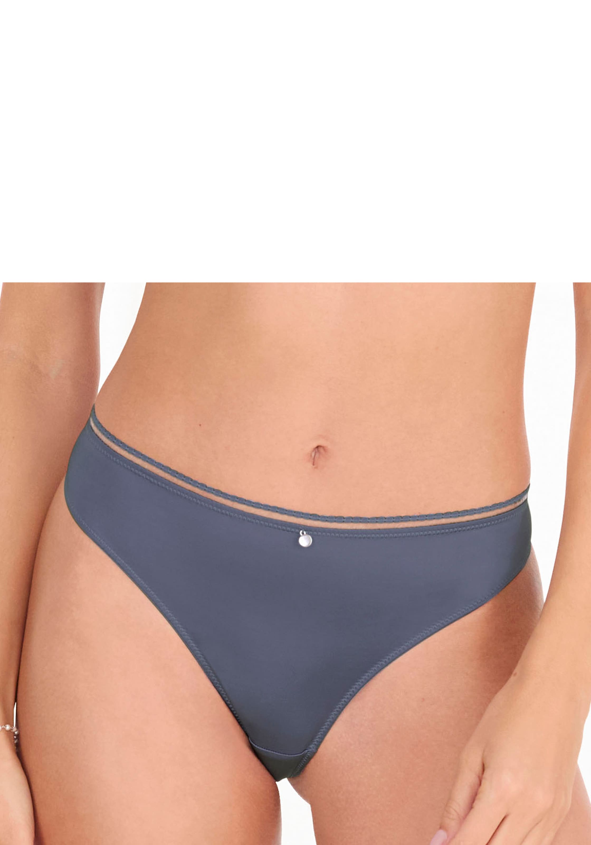s.Oliver String »Pauline« mit feiner Spitze und weichem Microtouch-Material