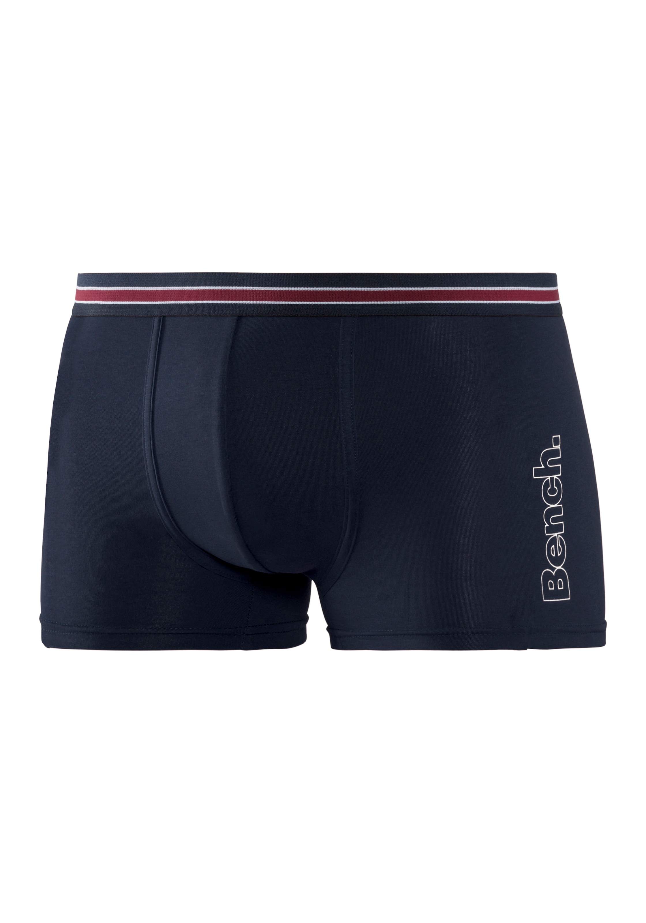 Bench. Boxer »Boxershorts für Herren«, (Packung, 4 St.), Unterhosen mit seitlichem Logo Druck