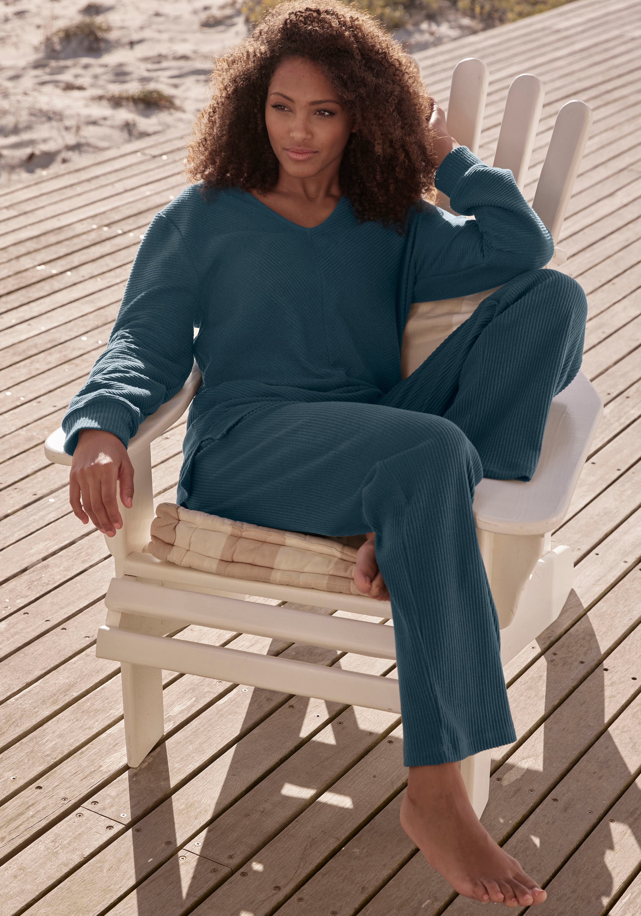 s.Oliver Sweatpants, (1 tlg.), Sweathose mit seitlichen Taschen, Loungewear