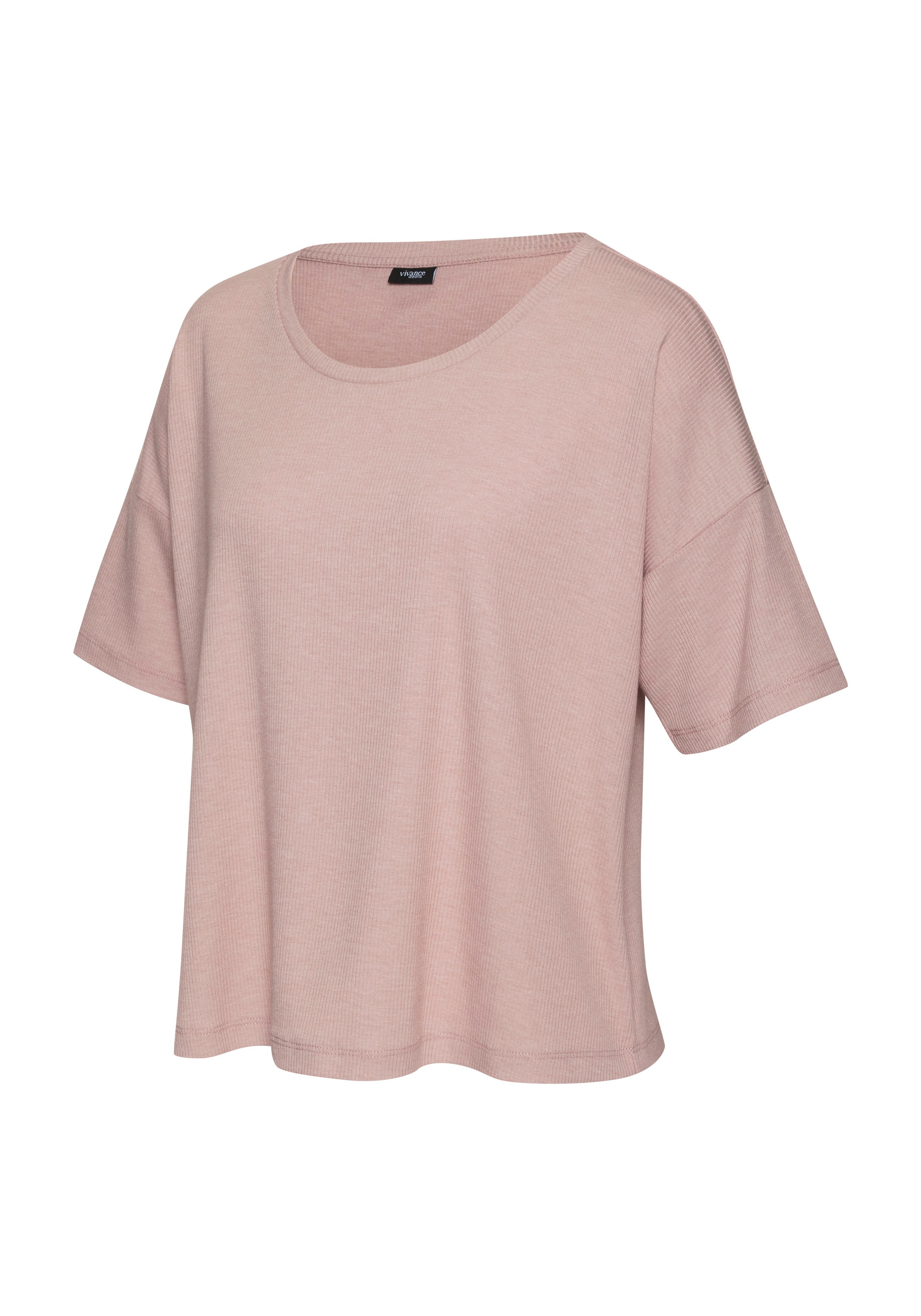 Vivance Dreams T-Shirt in weicher Rippqualität