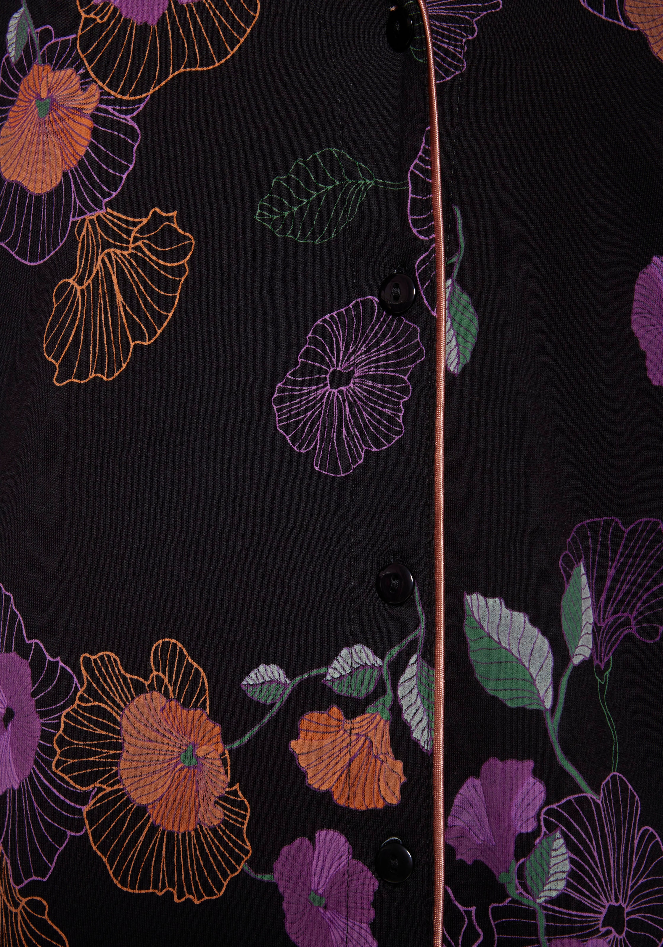 Vivance Dreams Pyjama, (2 tlg.), mit Blumen-Druck
