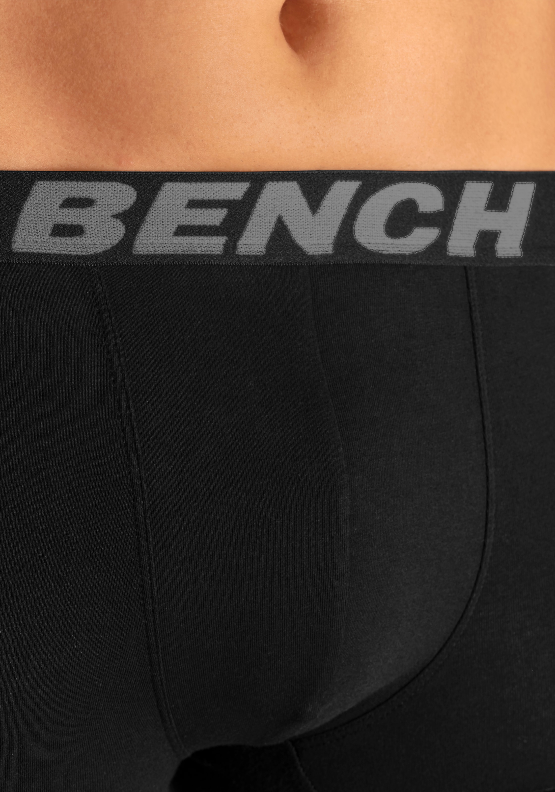 Bench. Boxer »Boxershorts für Herren«, (Packung, 4 St.), mit längerer Beinform aus Baumwollmischung