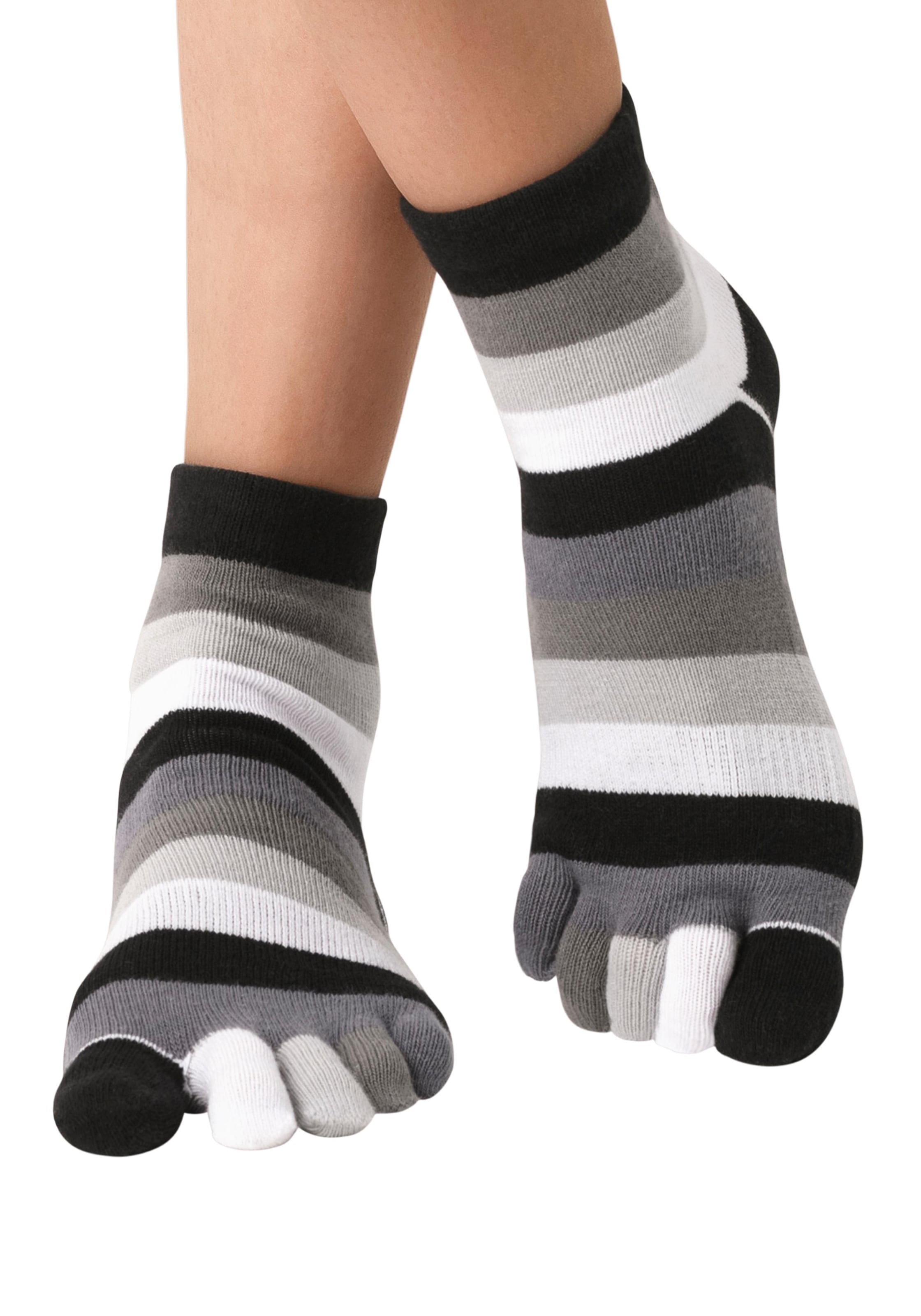 H.I.S Zehensocken Packung,  im Streifenmuster weich und atmungsaktiv