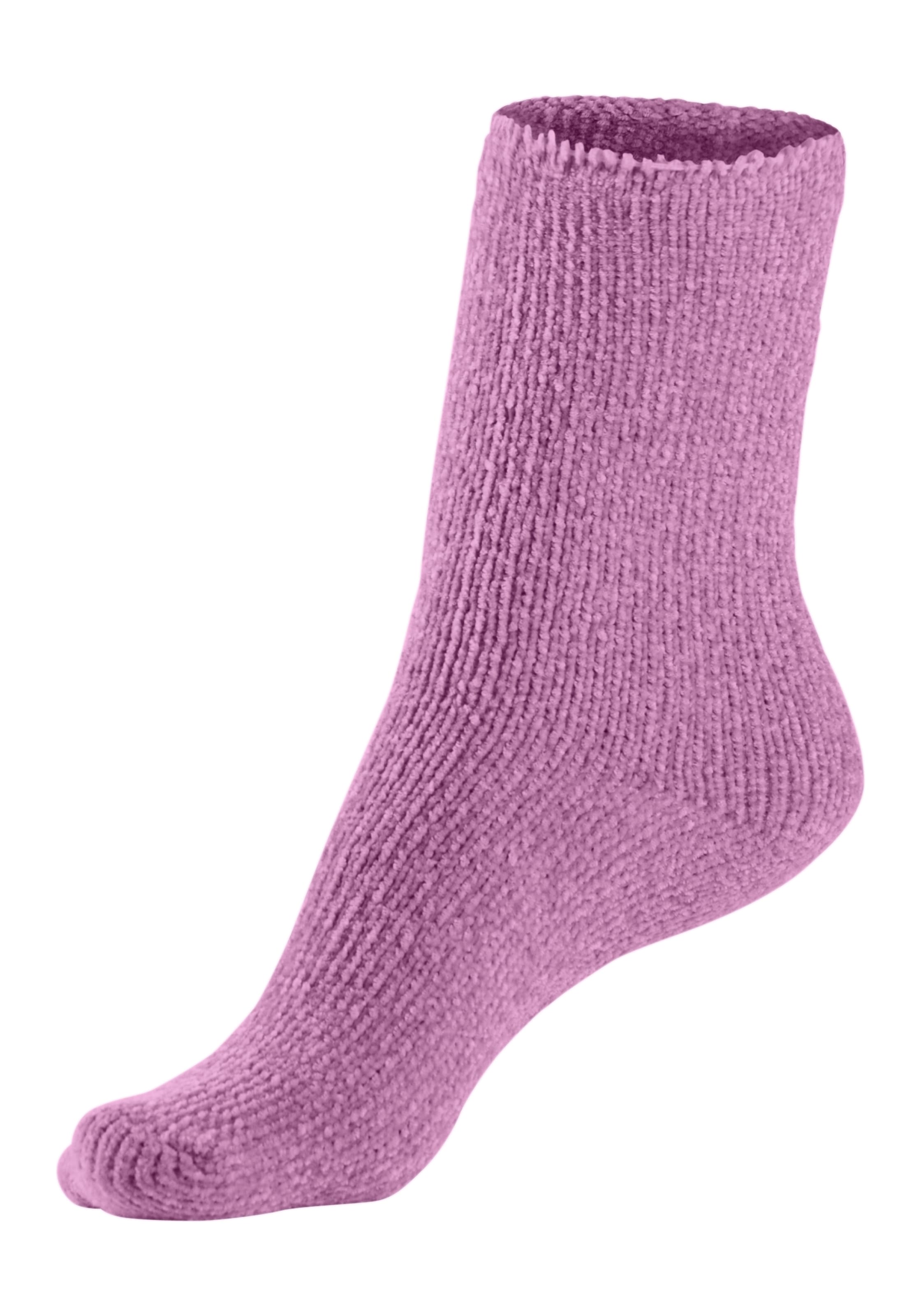 Lavana Kuschelsocken Packung, 5 Paar tlg. ideal als Bettsocken