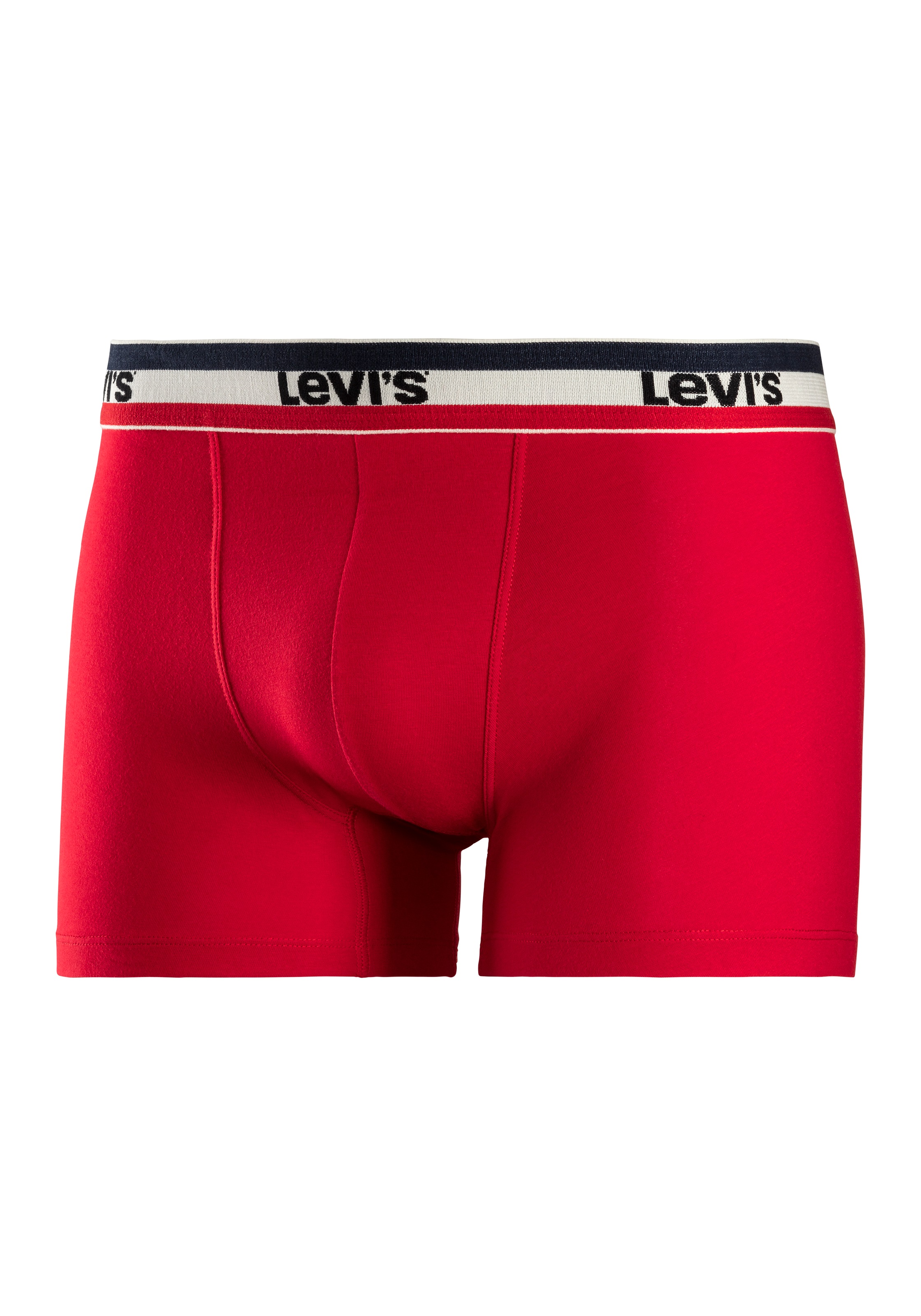Levi's® Boxer Packung, 3er-Pack,  mit kontrastierendem Logo-Bund