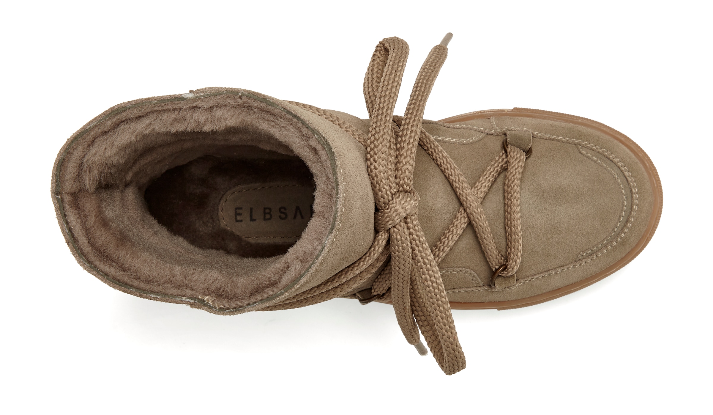 Elbsand Stiefelette »Boots, Winterstiefelette, Winterboots, Stiefel, Lederstiefelette«  Winterstiefel aus Leder mit kuscheligem Lammfell