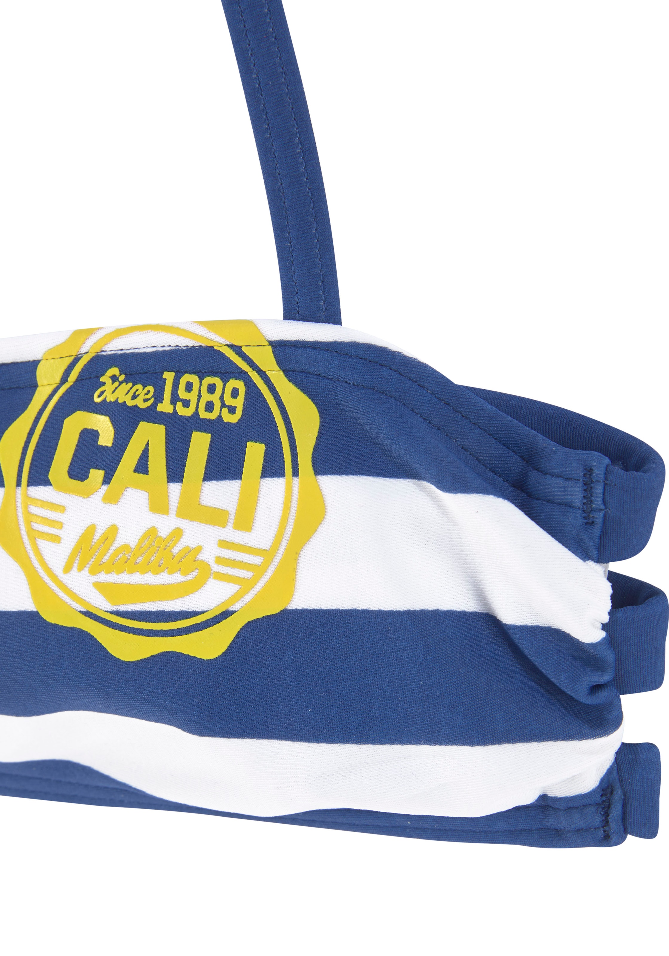 Bench. Bandeau-Bikini , mit trendigen Streifen