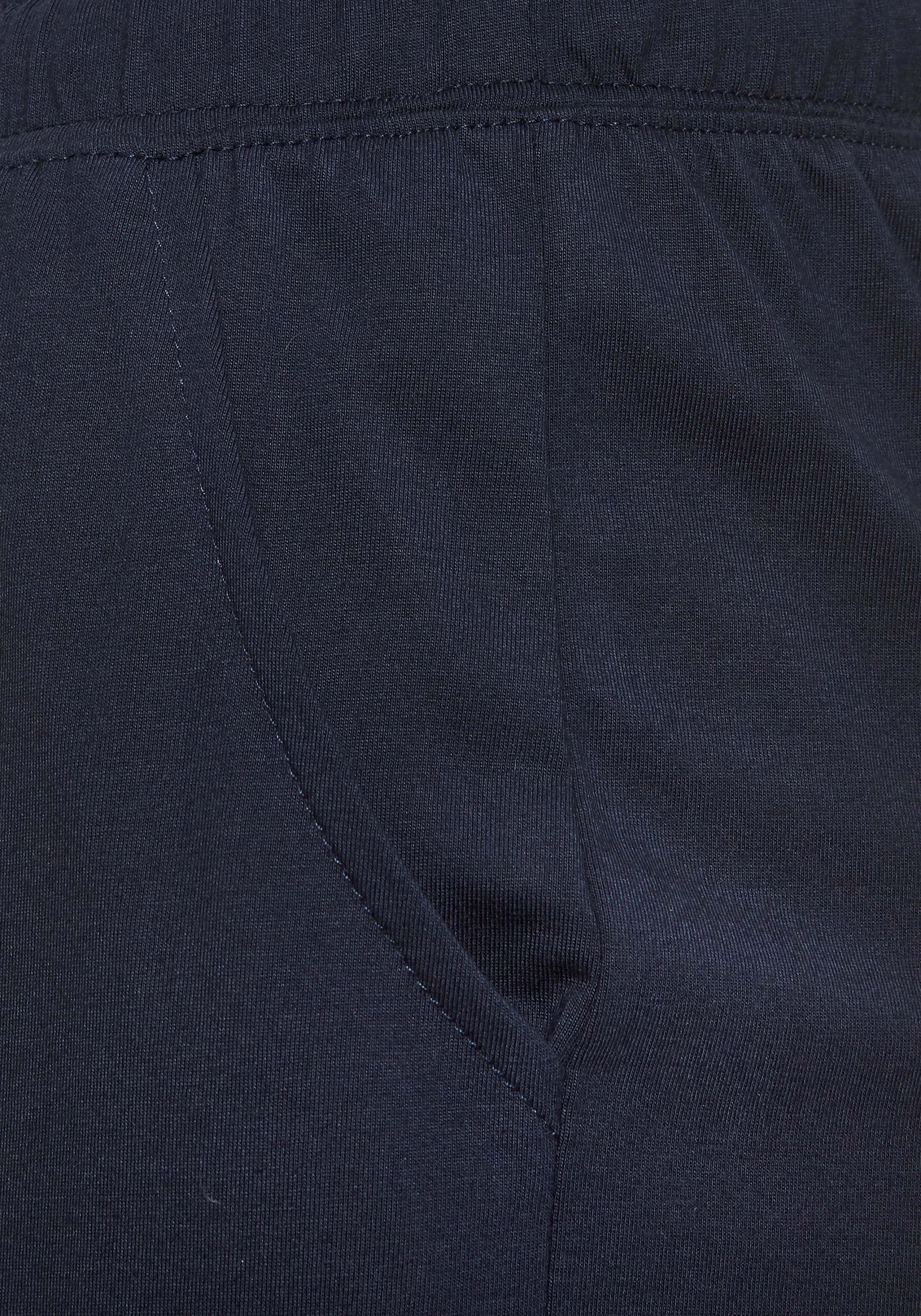 s.Oliver Pyjama 2 Stk. tlg., mit garngefärbten Streifen im Oberteil