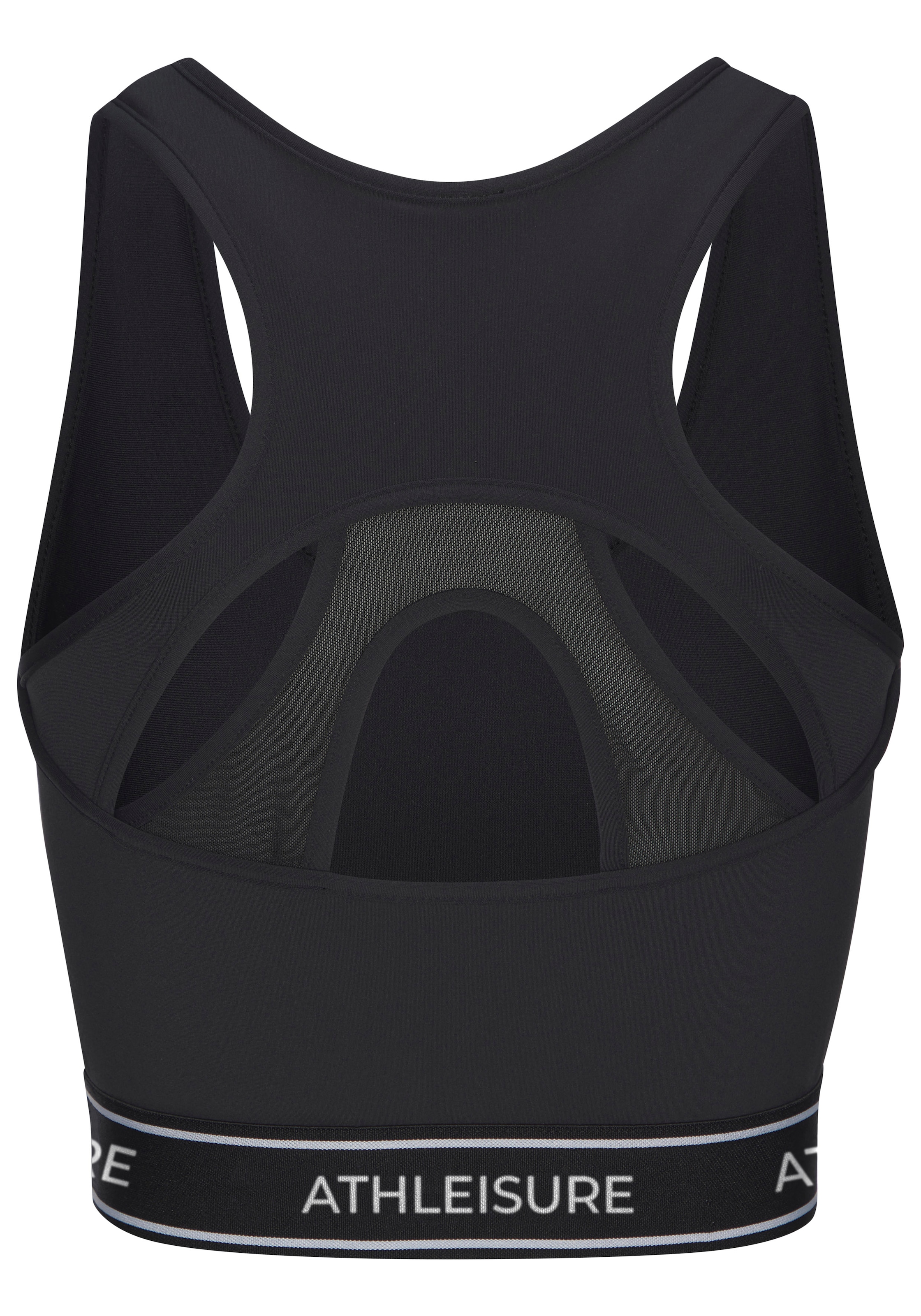 LASCANA ACTIVE Crop-Top mit modischem Rücken und Mesh-Einsatz