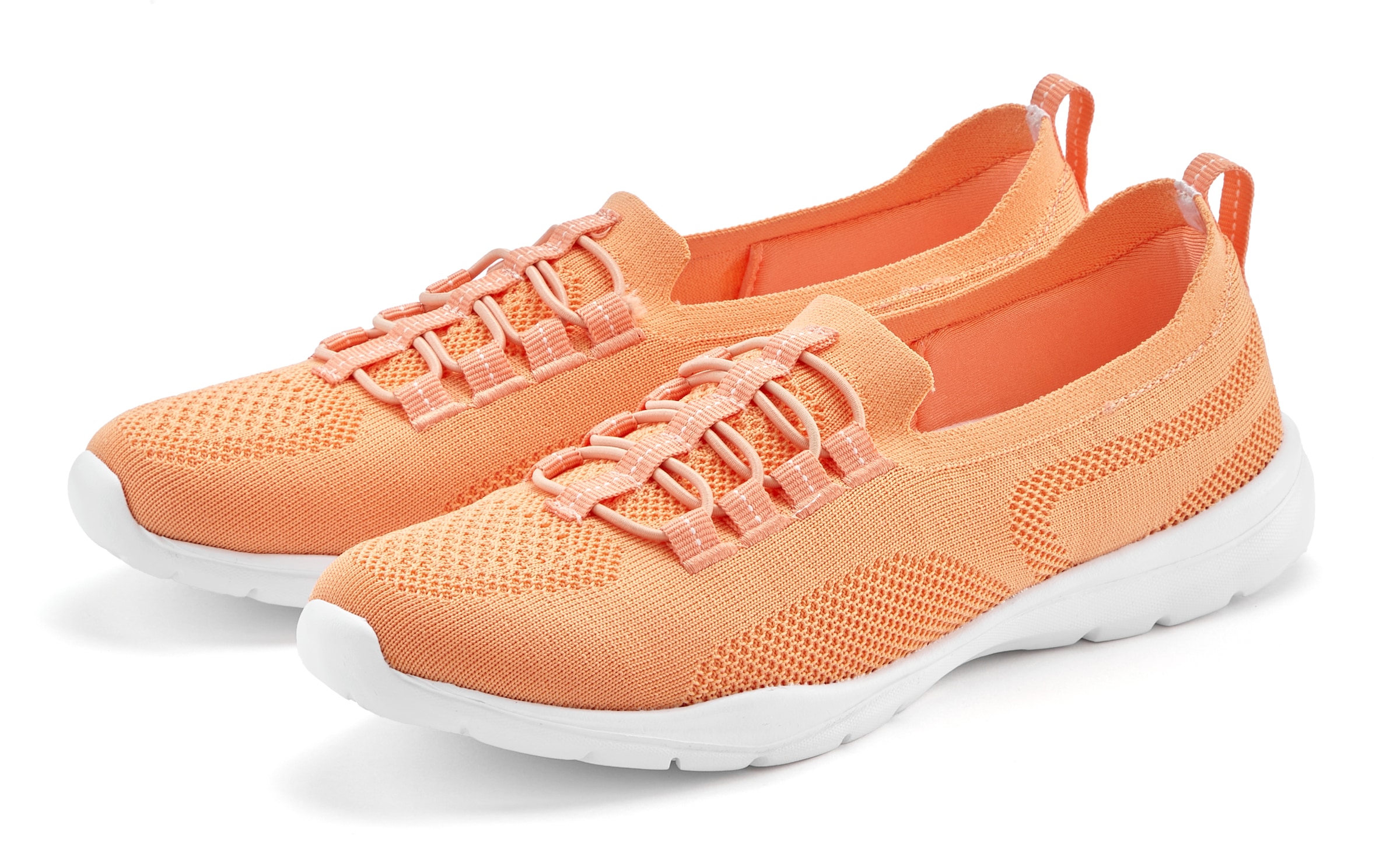 LASCANA Sneaker, Slipper, Halbschuh, zum Reinschlüpfen, leichtes Meshmaterial VEGAN