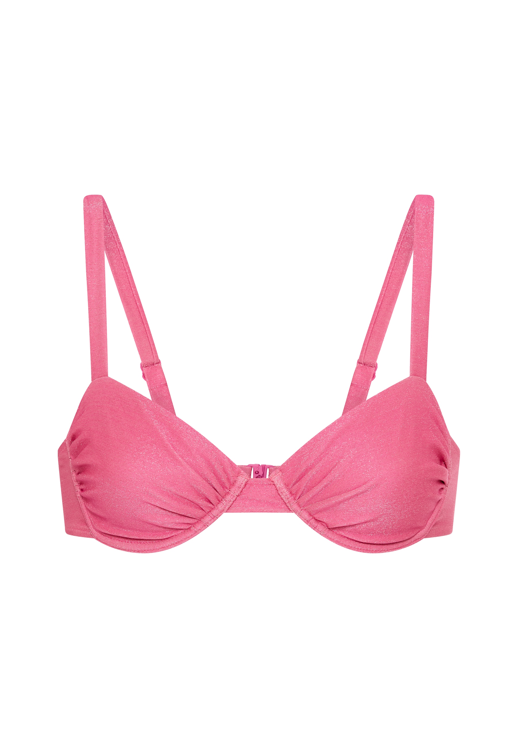 LSCN by LASCANA Bügel-Bikini-Top »Gladys« in trendiger Glitzeroptik
