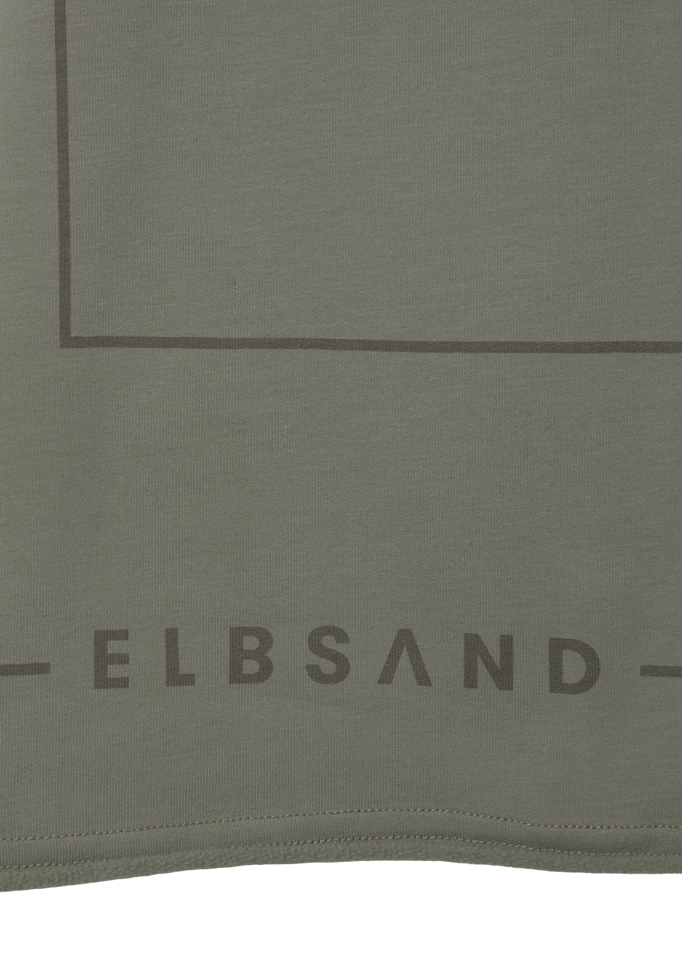 Elbsand Kapuzensweatshirt »Dea«, Hoodie mit Logodruck vorne