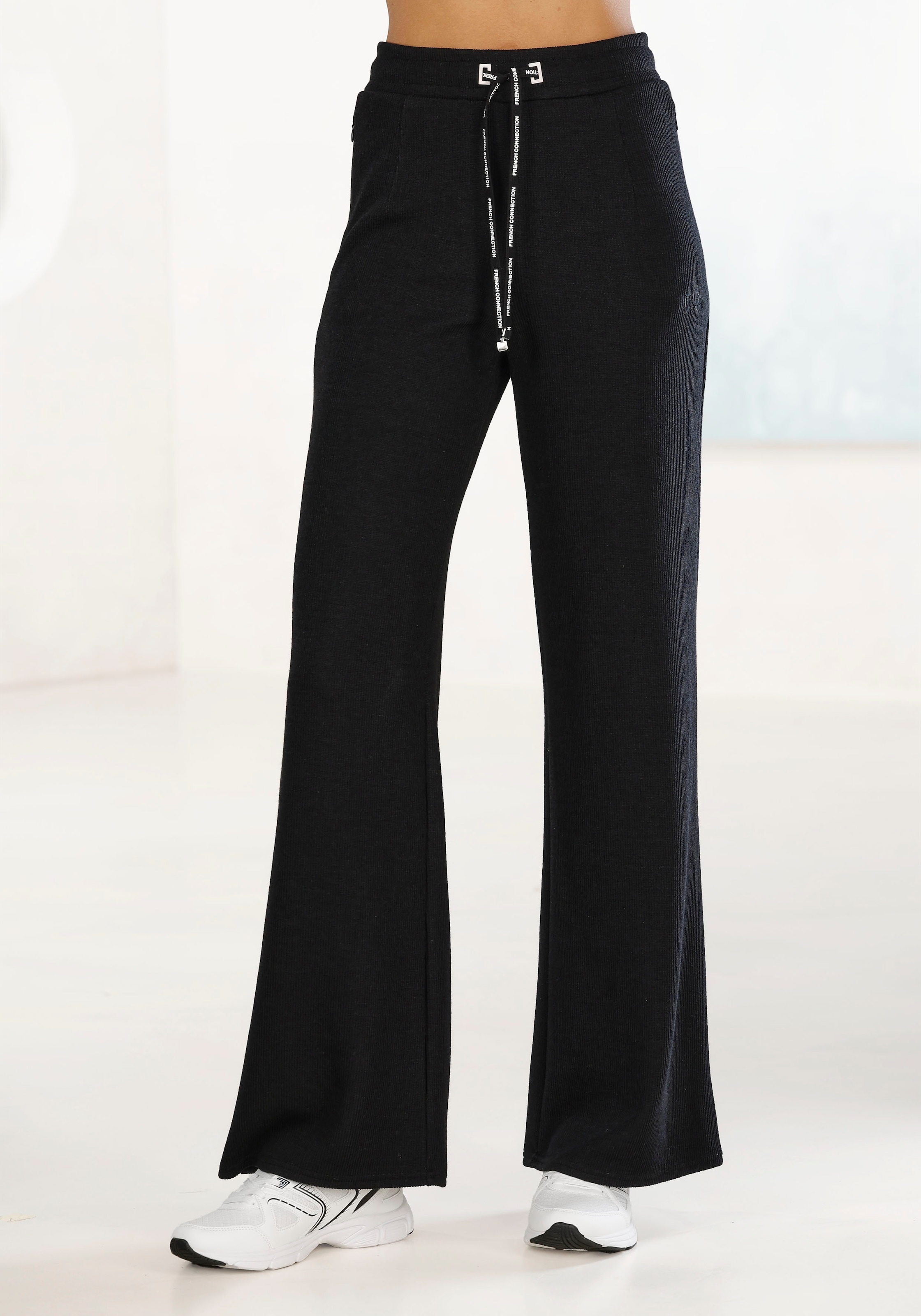 French Connection Loungepants  in gerippter Strickoptik