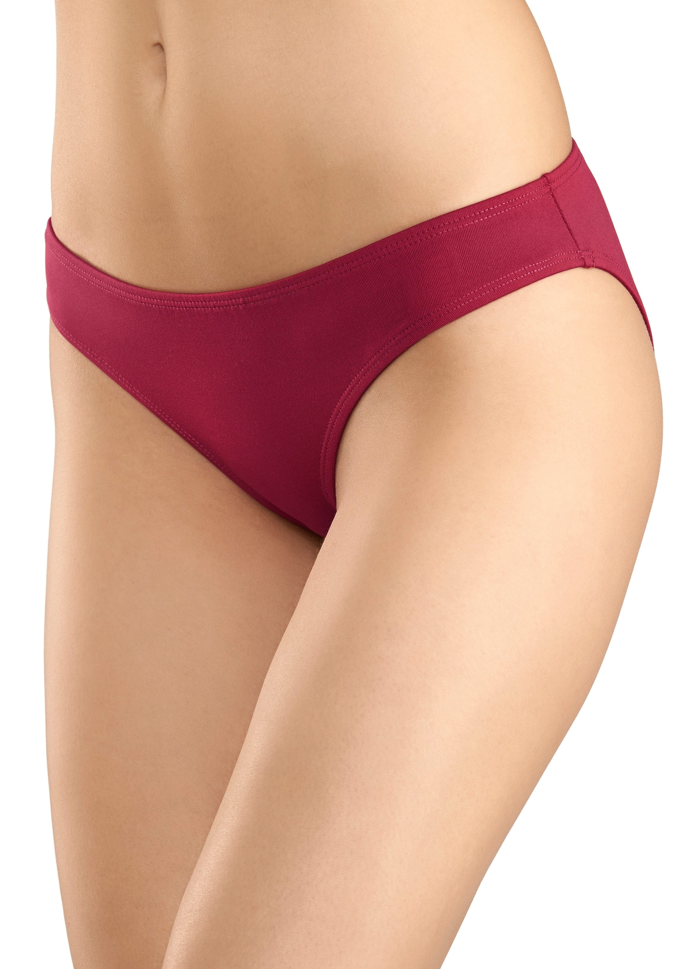 Vivance active Bikinislip, (6er-Pack), aus weicher Microfaser