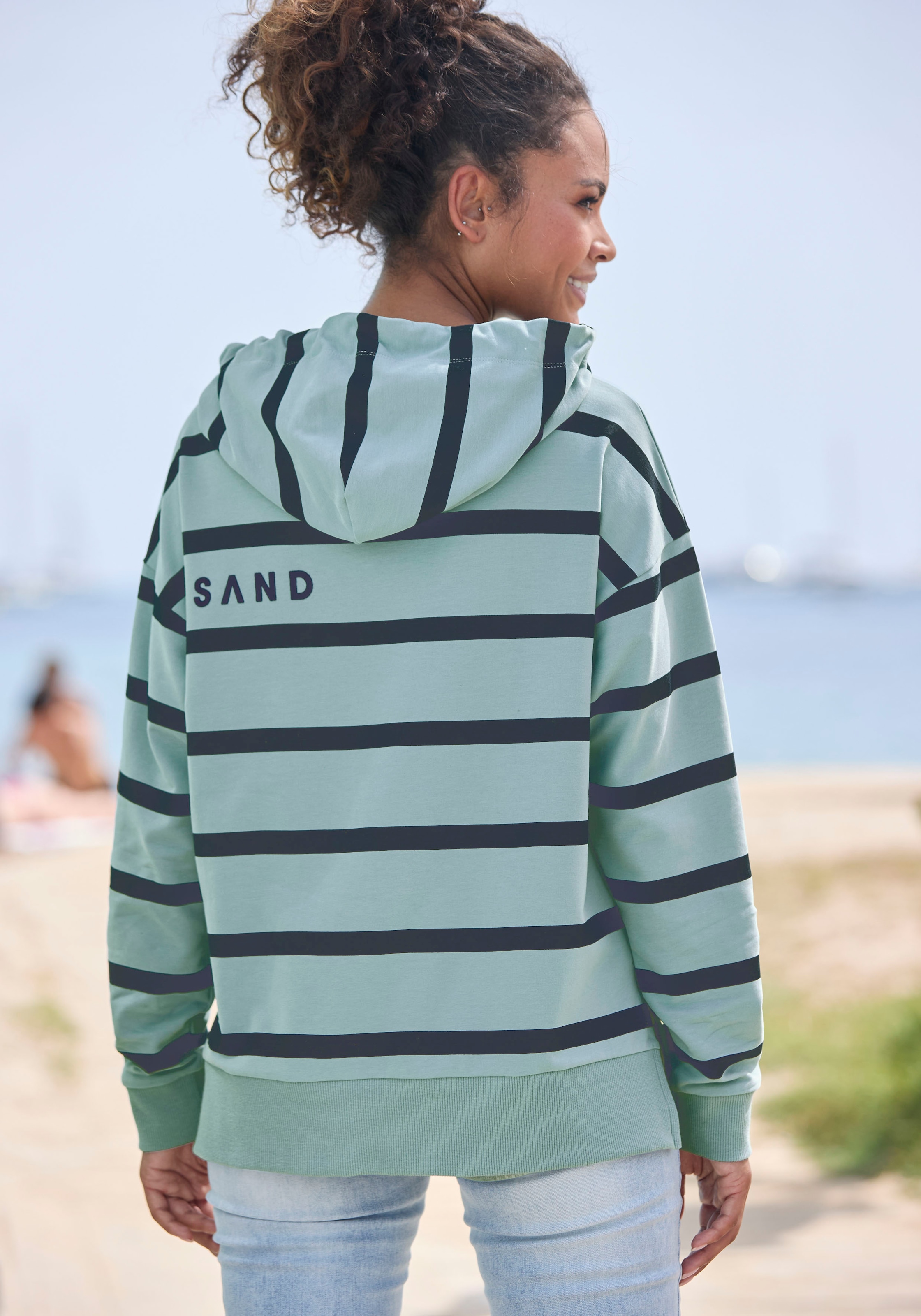 Elbsand Kapuzensweatshirt, mit Logoprint
