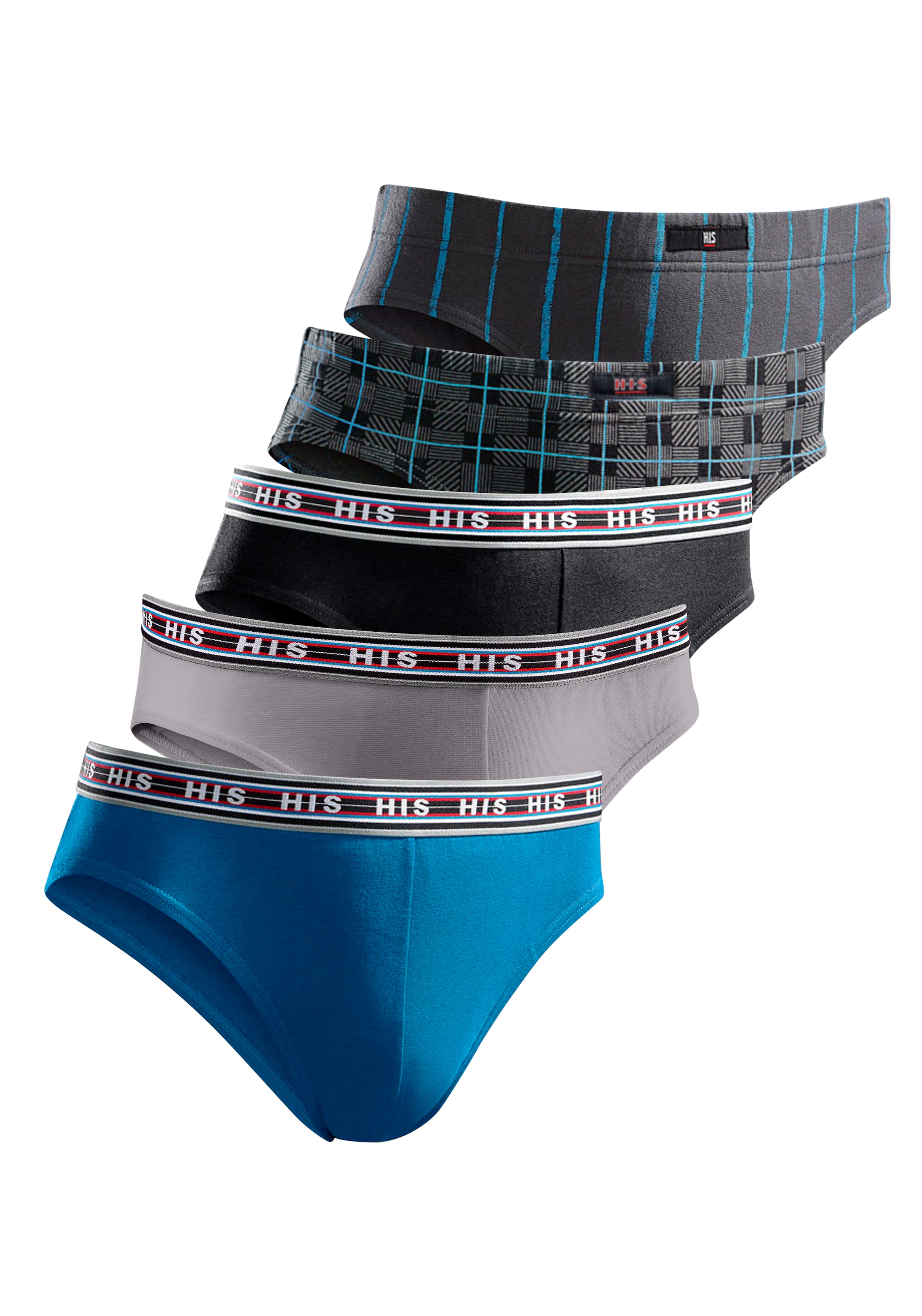 H.I.S Slip, (Packung, 7 St.), aus Baumwoll-Stretch
