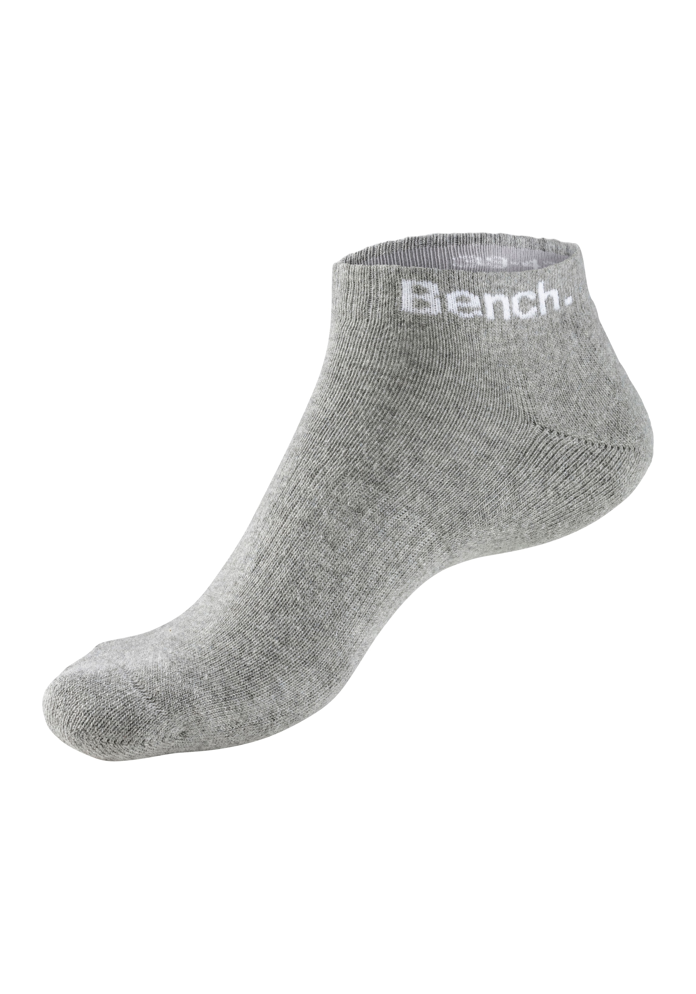 Bench. Sportsocken, (Packung, 12 Paar), Tennis Kurzsocken mit Halbfußfrottee