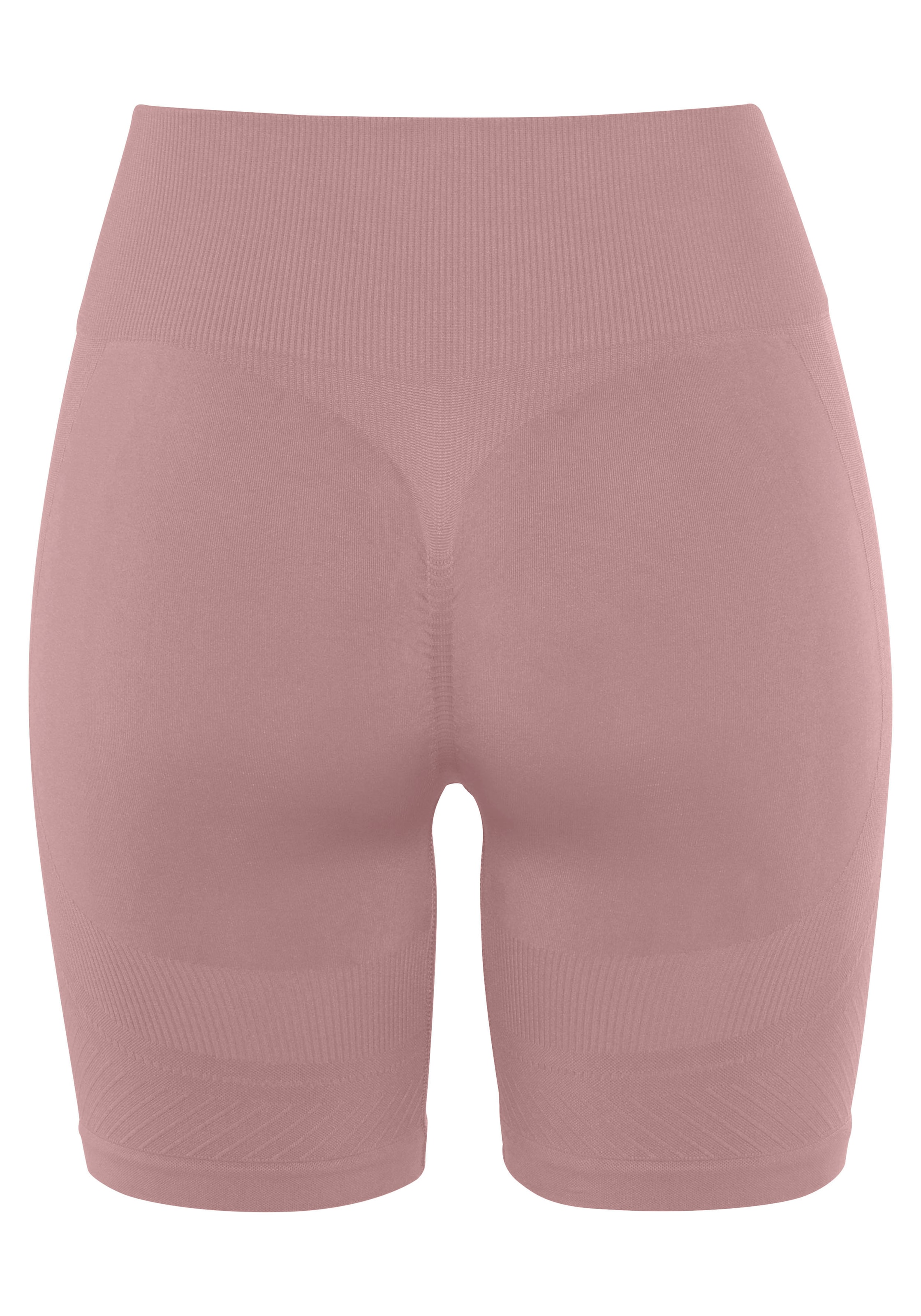 LASCANA Funktionsshorts »Po Push Up«, mit Rippstruktur und Shapingeffekt, Sportshorts