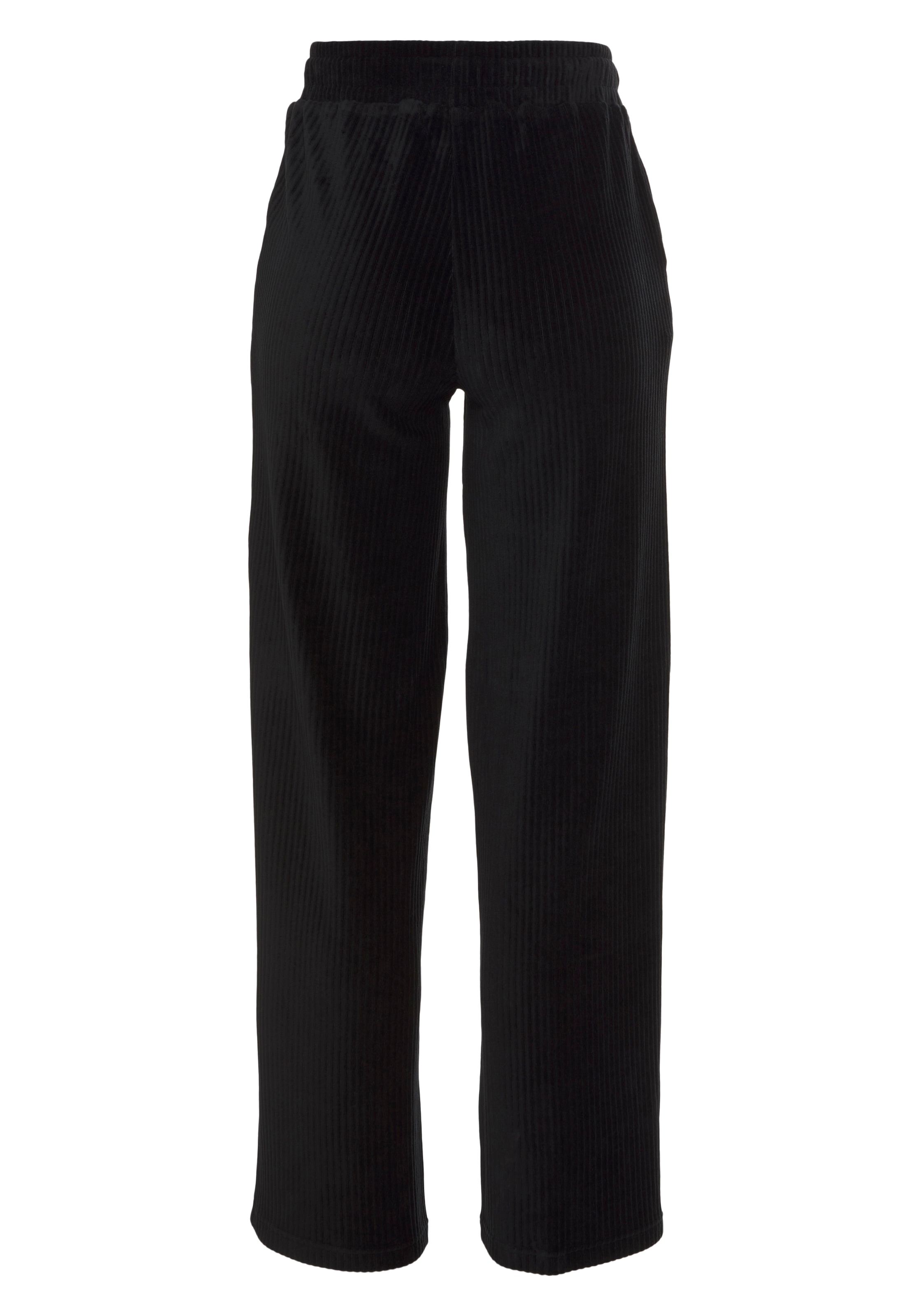 Vivance Homewearhose, mit breiter elastischen Cord Struktur, Loungewear