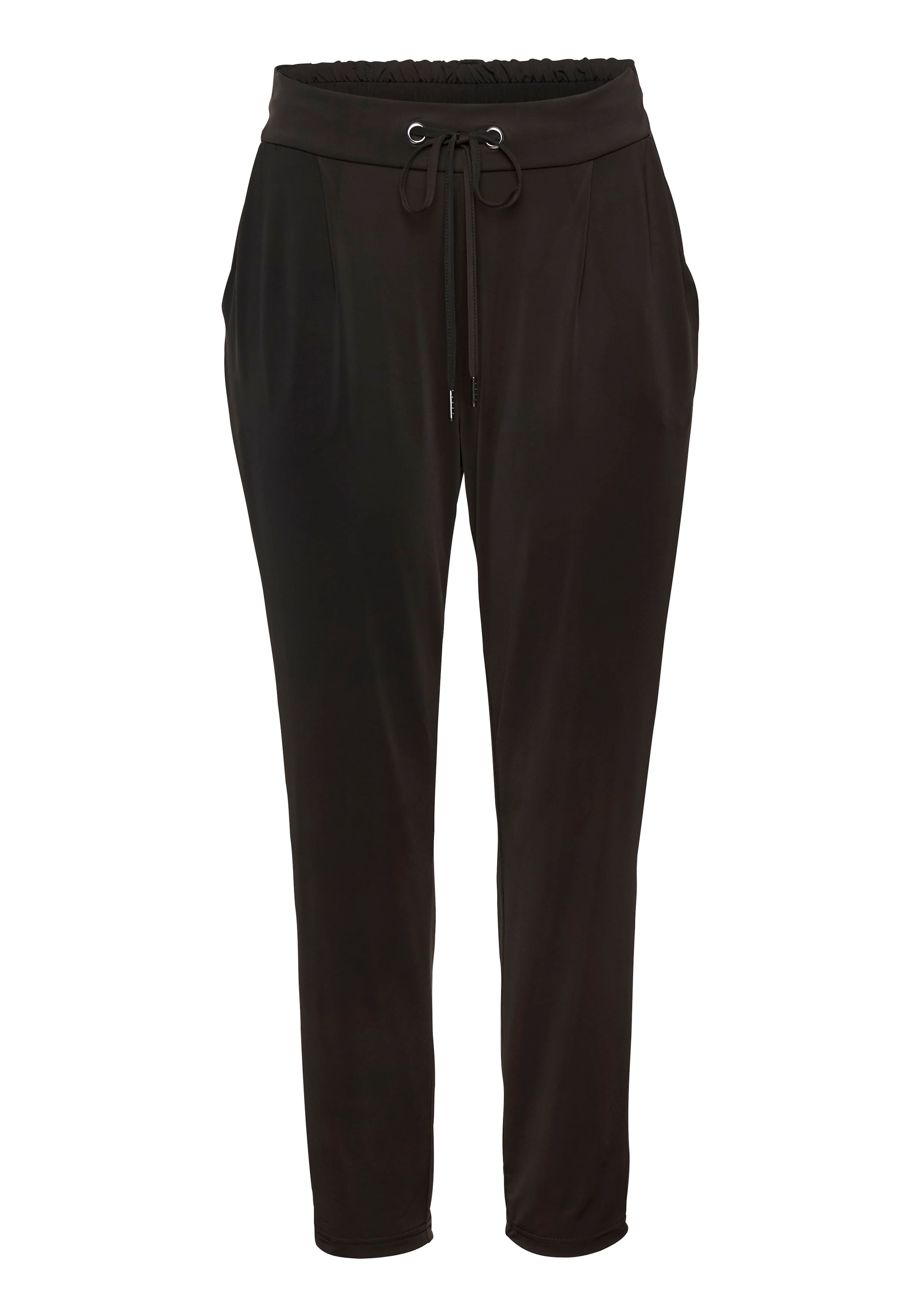 LASCANA Schlupfhose, aus glatter Jerseyqualität, leichte Sommerhose mit Taschen, bügelfrei