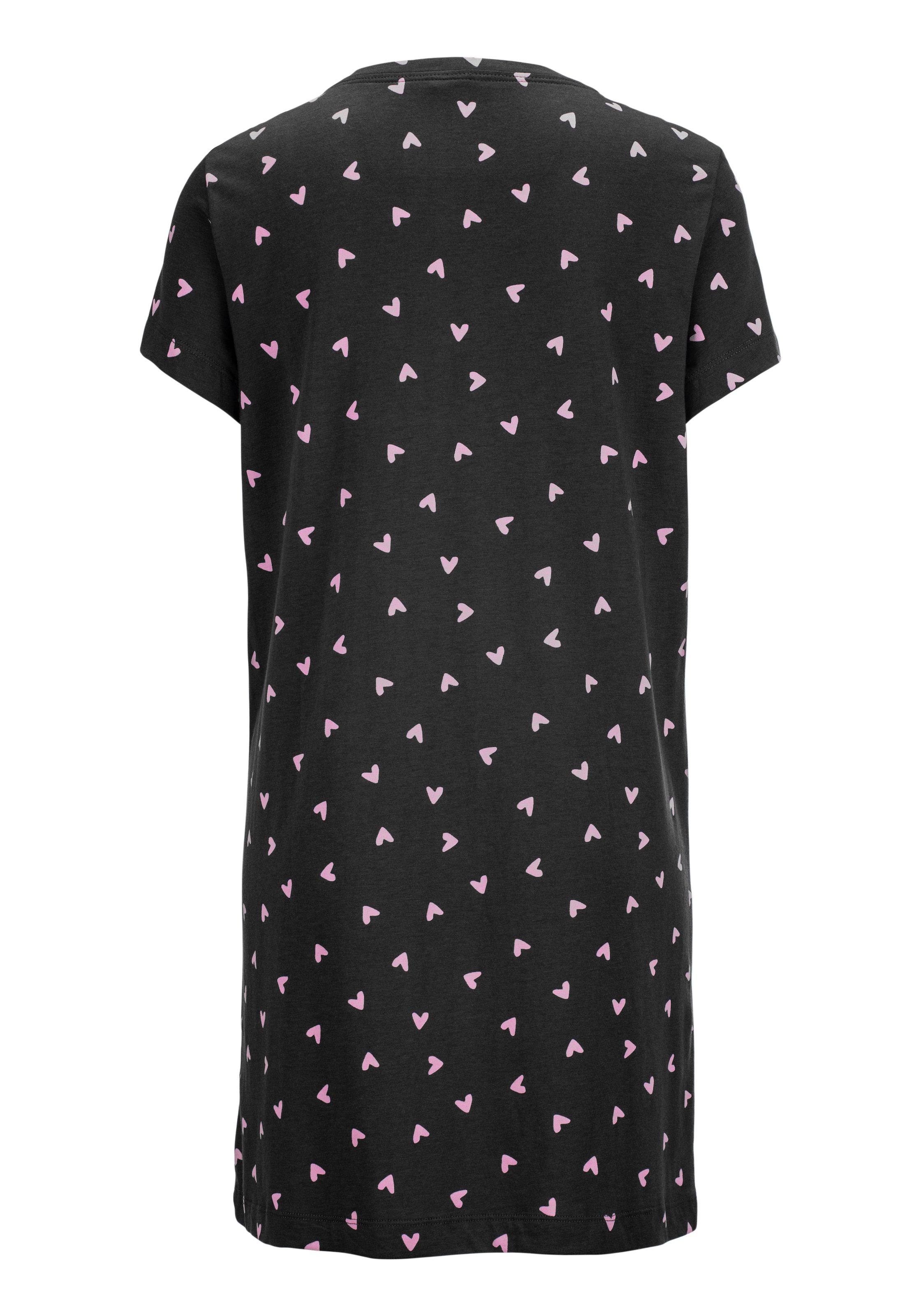 s.Oliver Sleepshirt, mit Herzmotiven