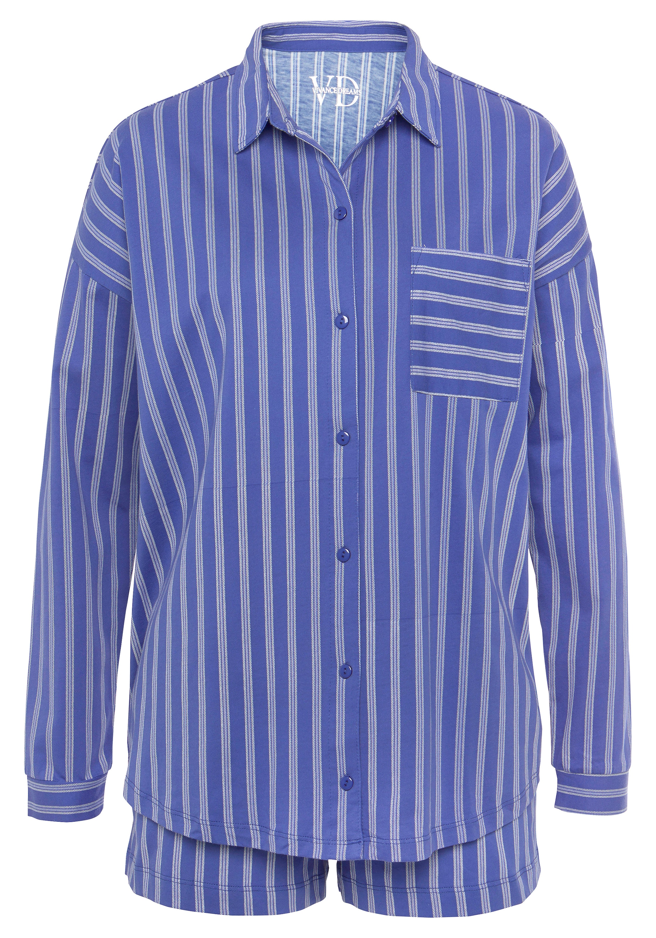 Vivance Dreams Shorty Set, 2 tlg. mit zartem Streifenmuster