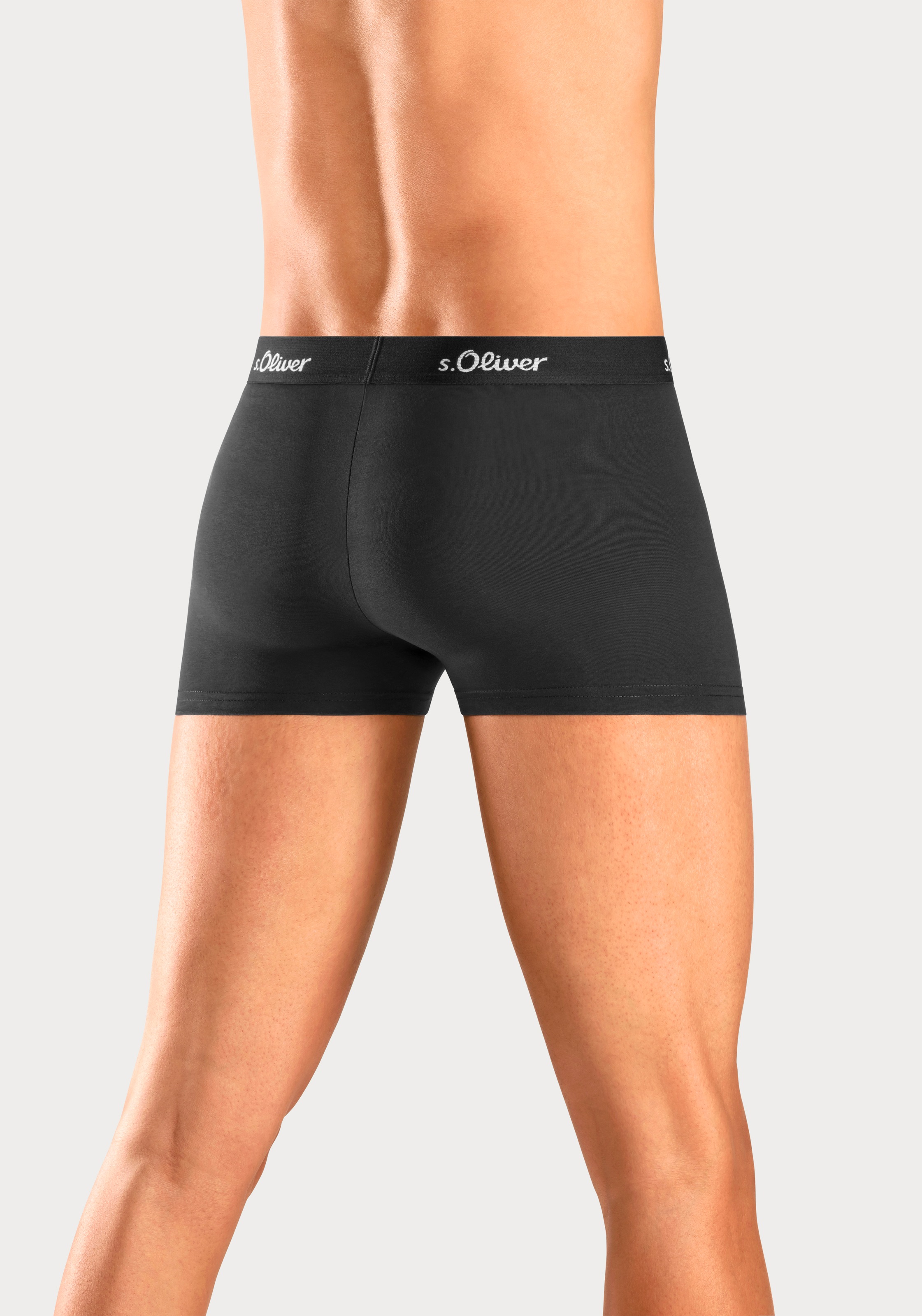 s.Oliver Boxer »Boxershorts für Herren«, (3 St.), klassisches Basic für jeden Kleiderschrank