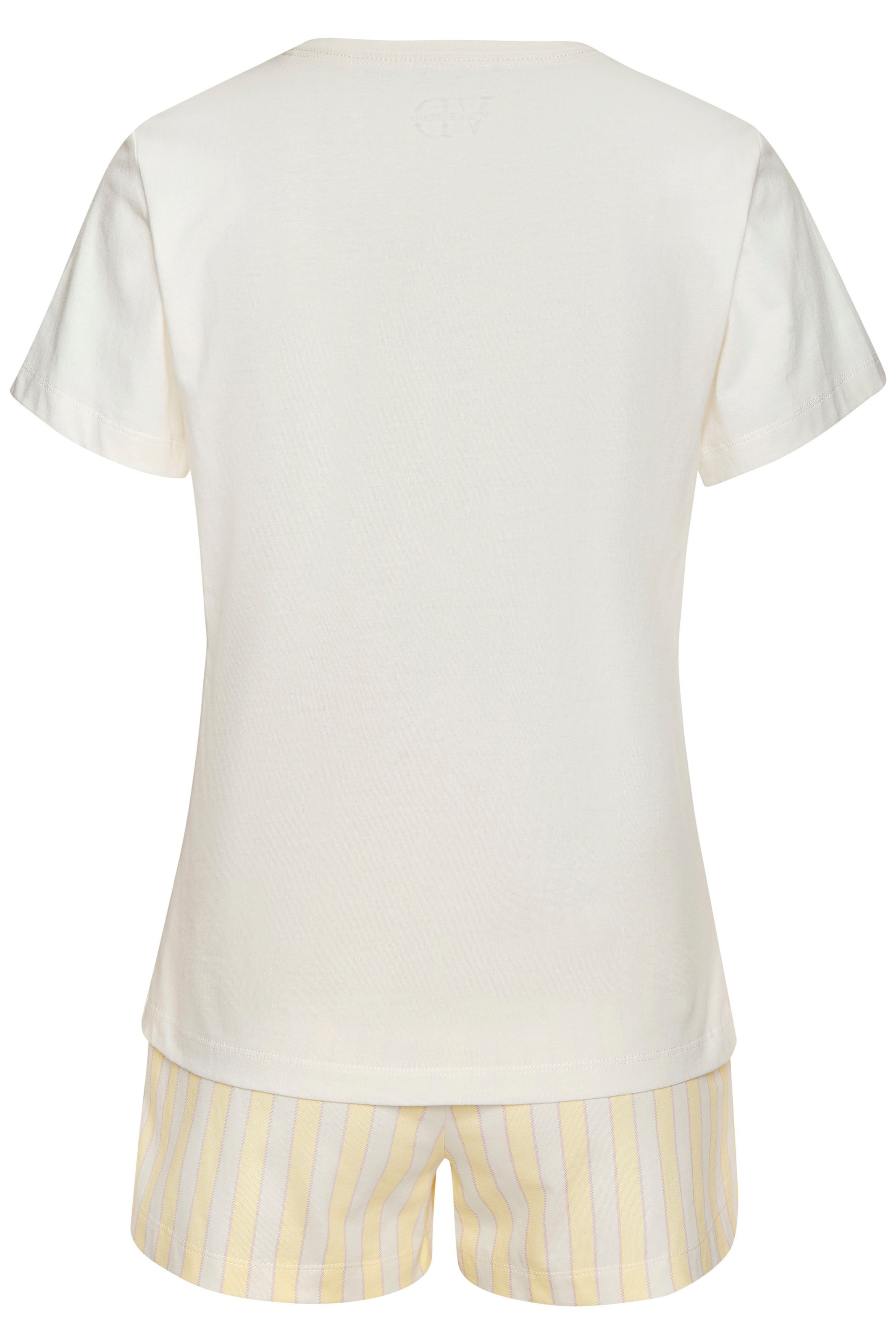 Vivance Dreams Shorty, (Set, 2 tlg.), mit zartem Streifenmuster