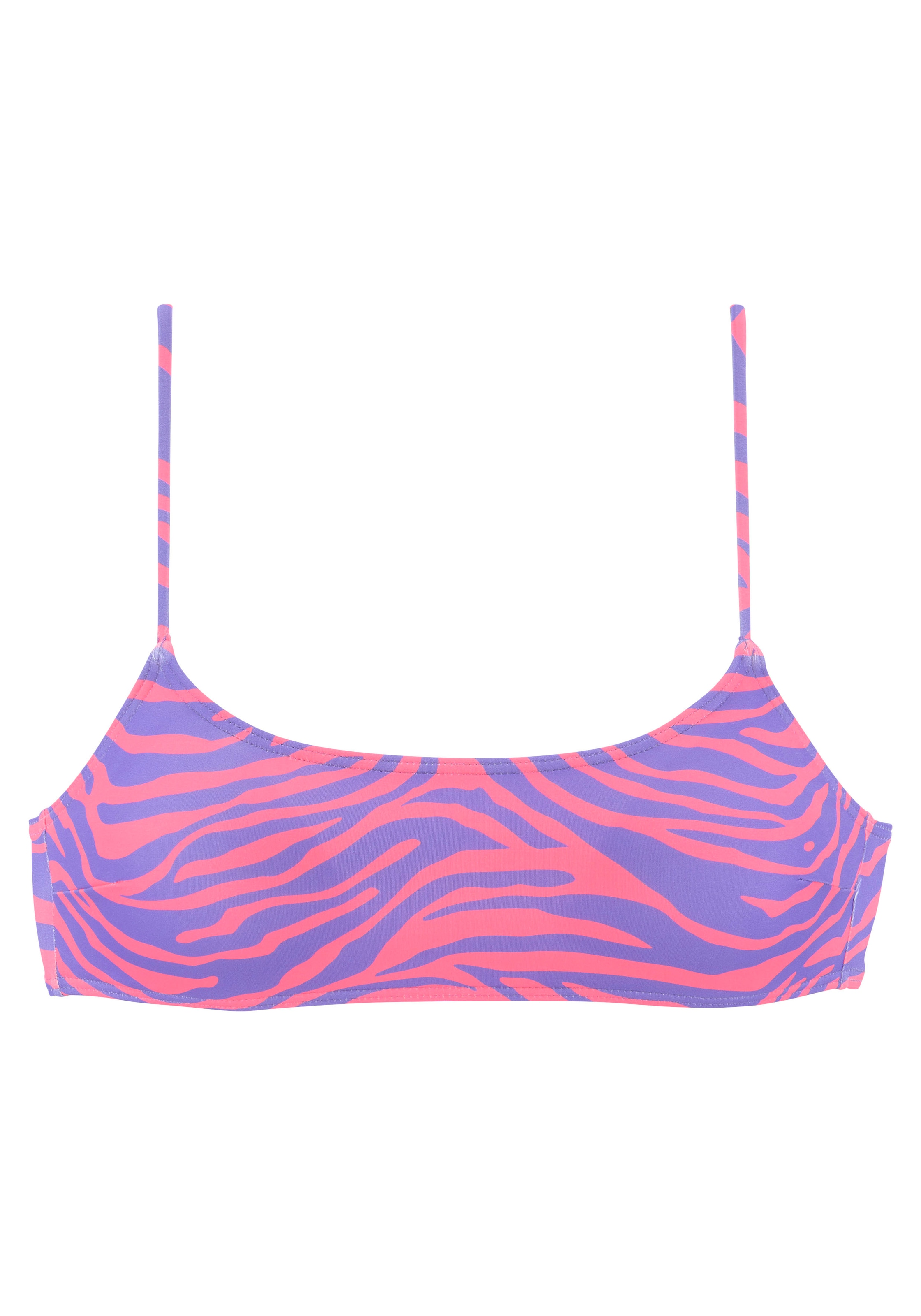 Venice Beach Bustier-Bikini-Top »Fjella«, in zweifarbiger Animal-Optik