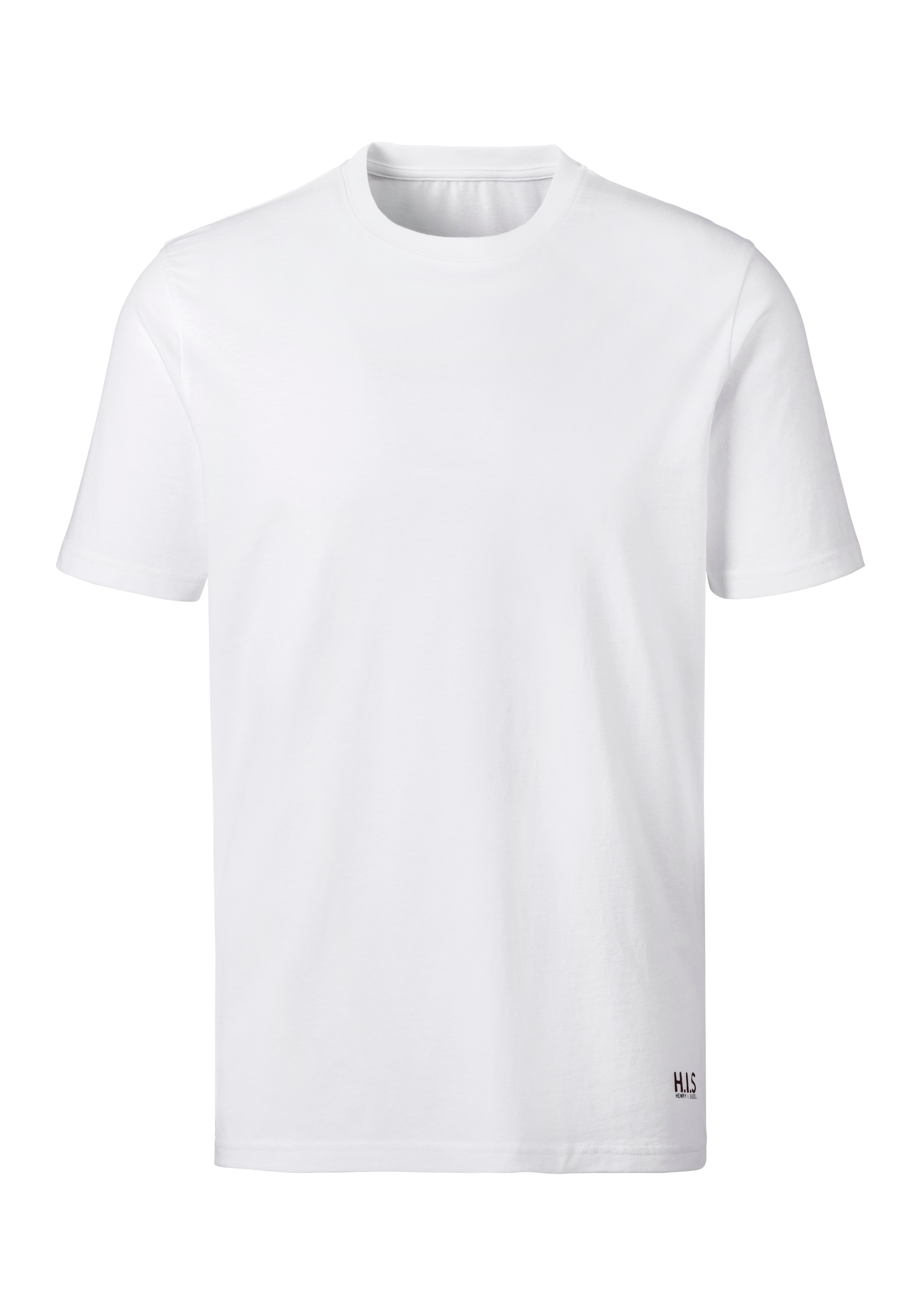 H.I.S T-Shirt »Unterziehshirt mit Rundhals«, (3er-Pack), aus Baumwoll-Mix