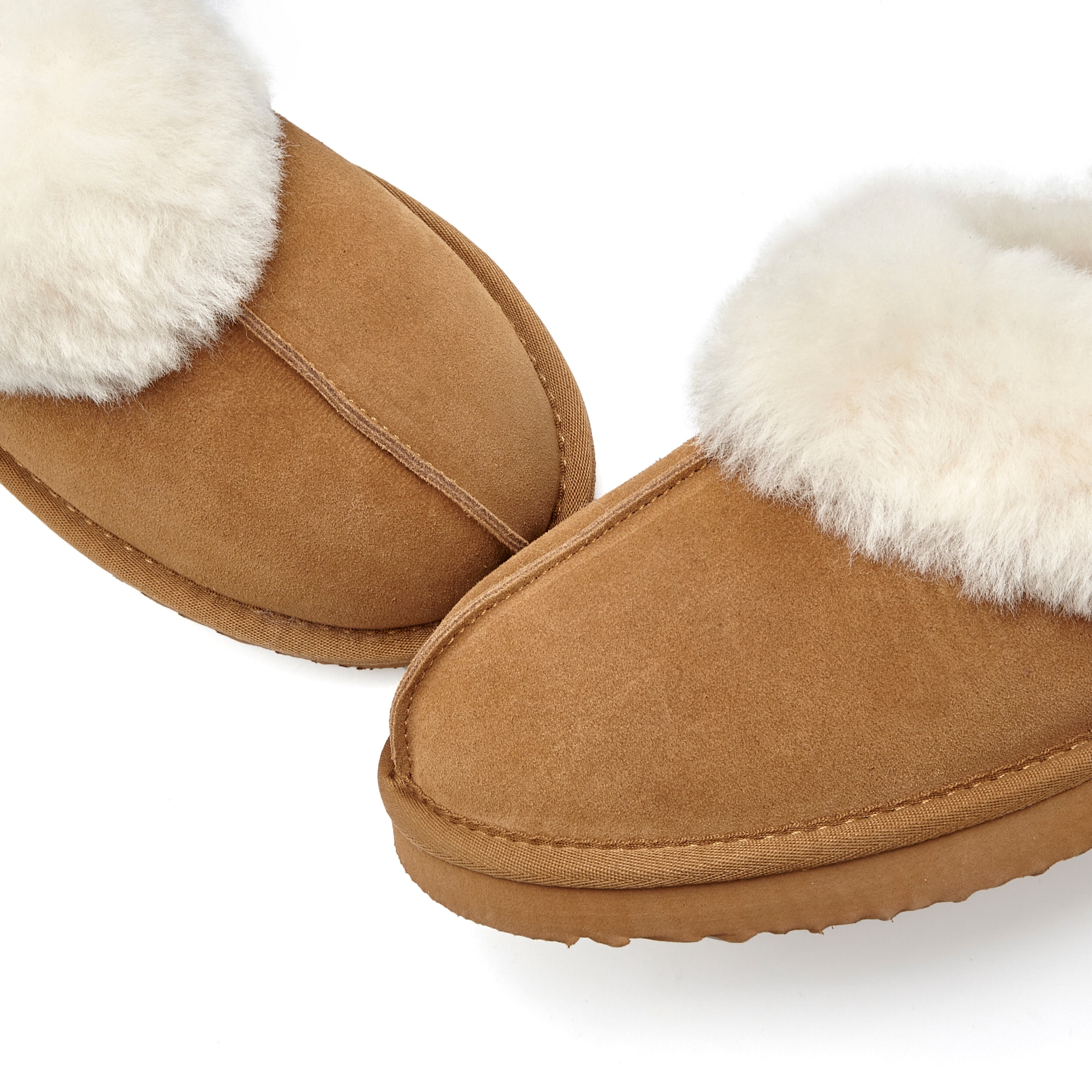 Vivance Hausschuh  Plüsch Hausschuh, Pantolette, Pantoffel aus Lammfell