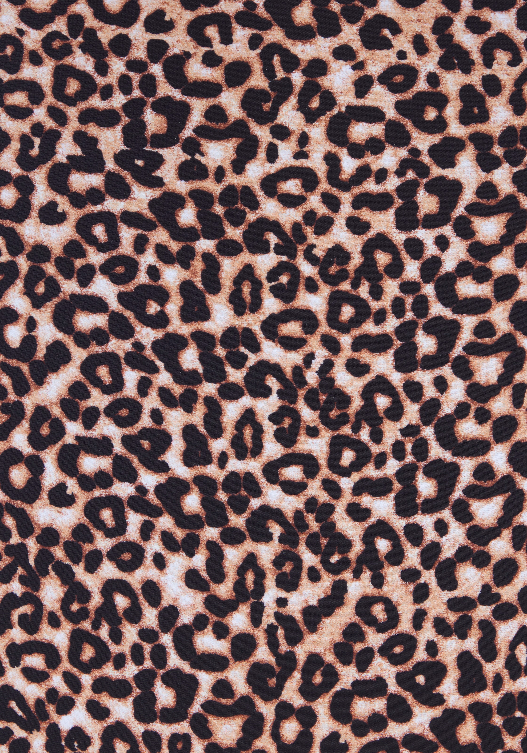 LASCANA Badeanzug mit goldfarbigen Details