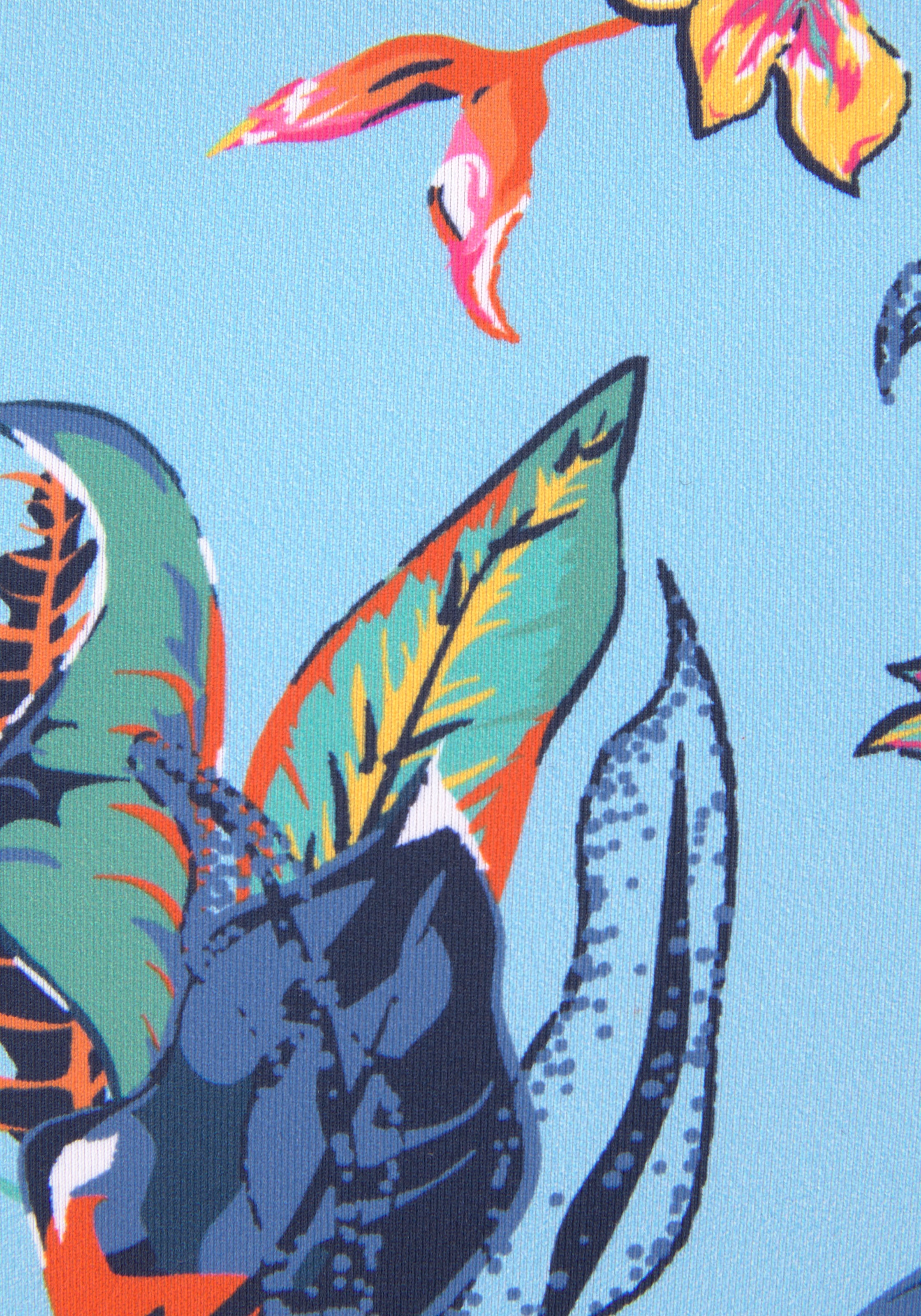 LASCANA Bikini-Hose »Malia«, in knapper Brasilien-Form mit tropischem Print