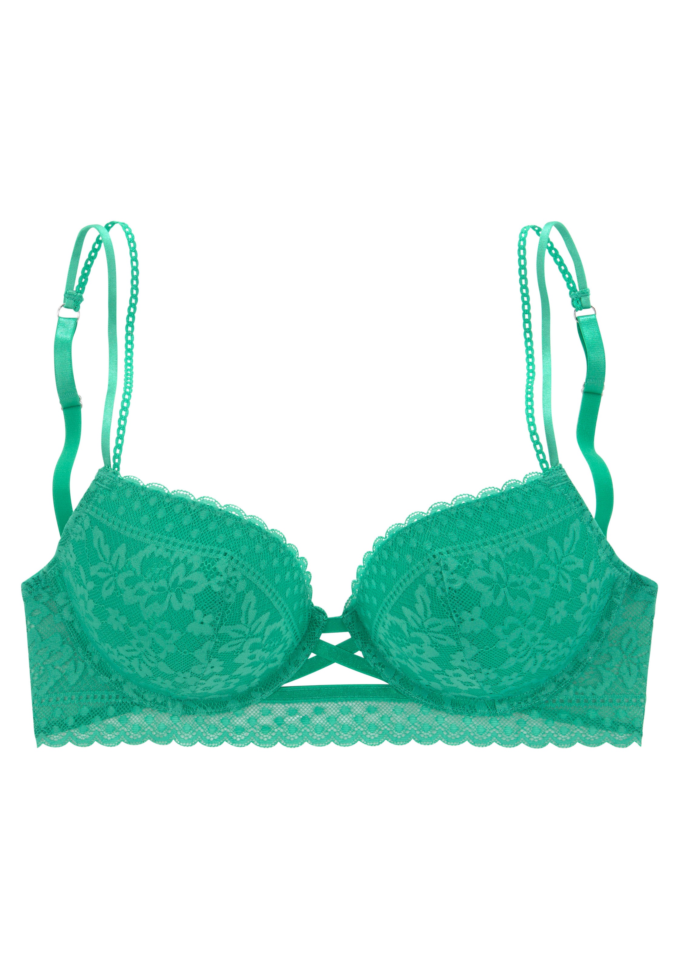 Vivance Push-up-BH »Viola«, mit Spitze aus anteilig recyceltem Polyamid, sexy Dessous