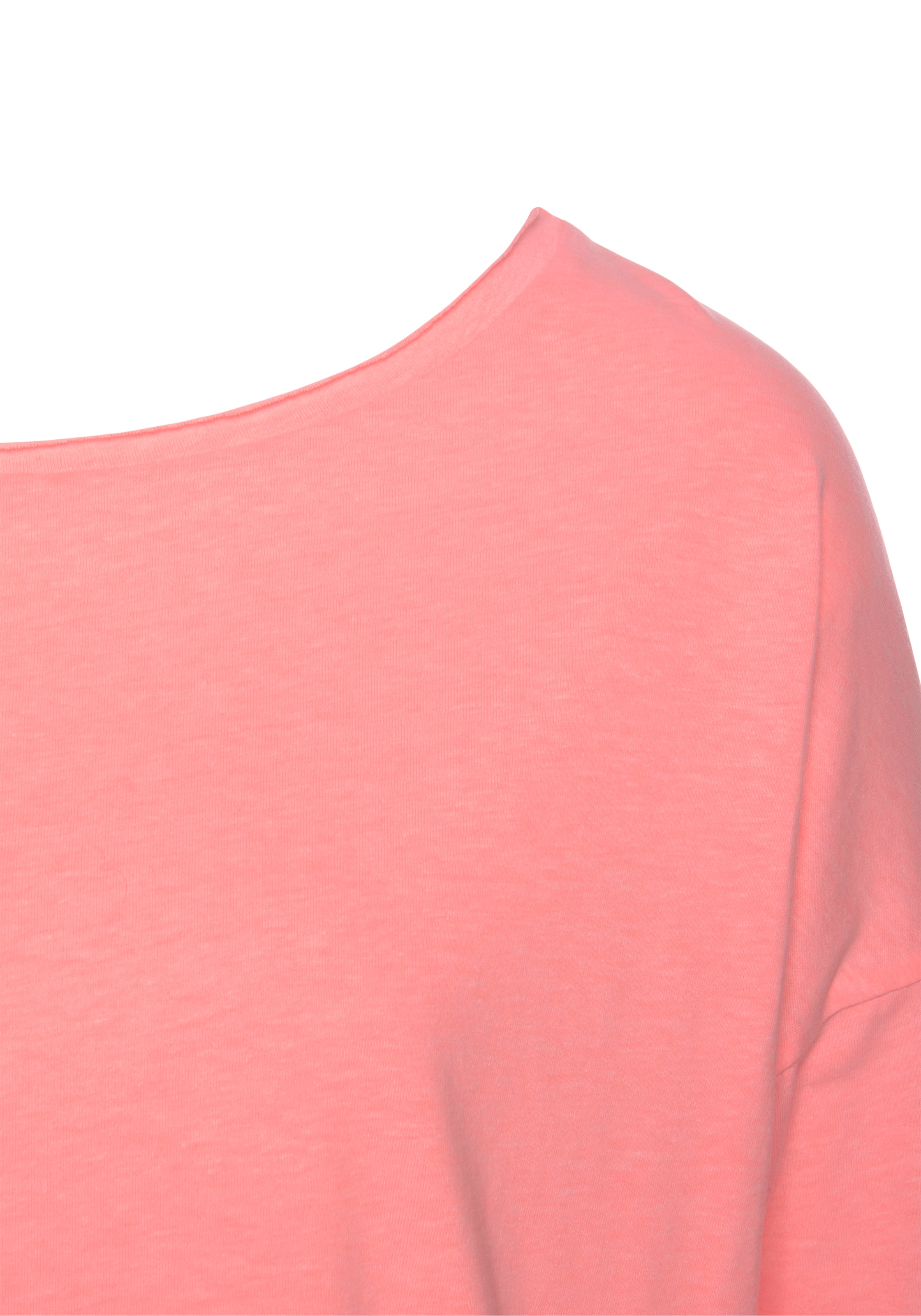 Elbsand Langarmshirt »Raina«, mit Logoprint hinten, Longsleeve aus Baumwoll-Mix