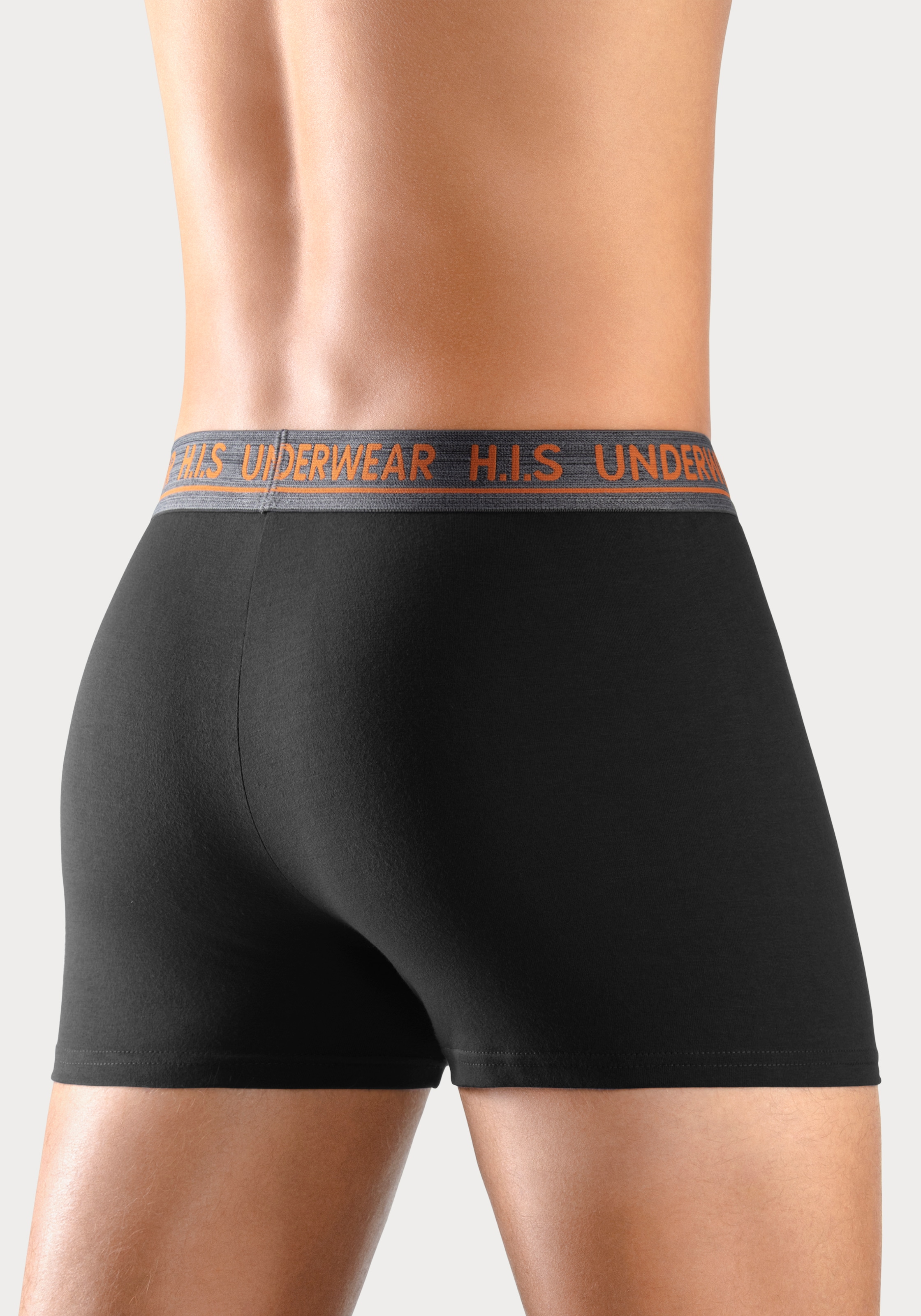 H.I.S Boxer »Boxershorts für Herren«, (Packung, 4 St.), mit bequemem Stretchbündchen