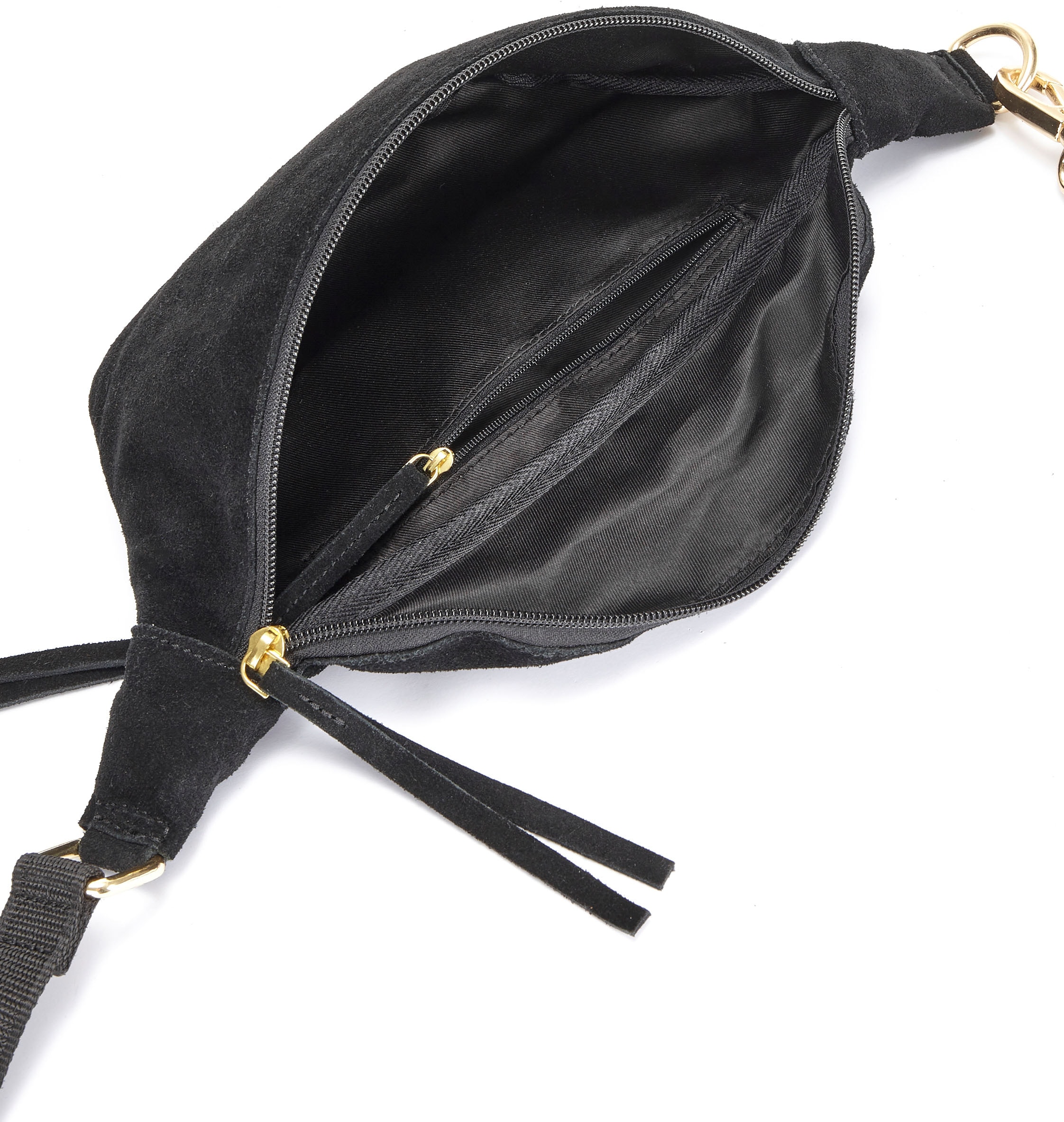 Elbsand Bauchtasche »Umhängetasche«, aus Leder, Brusttasche, Schultertasche, Crossbody Bag