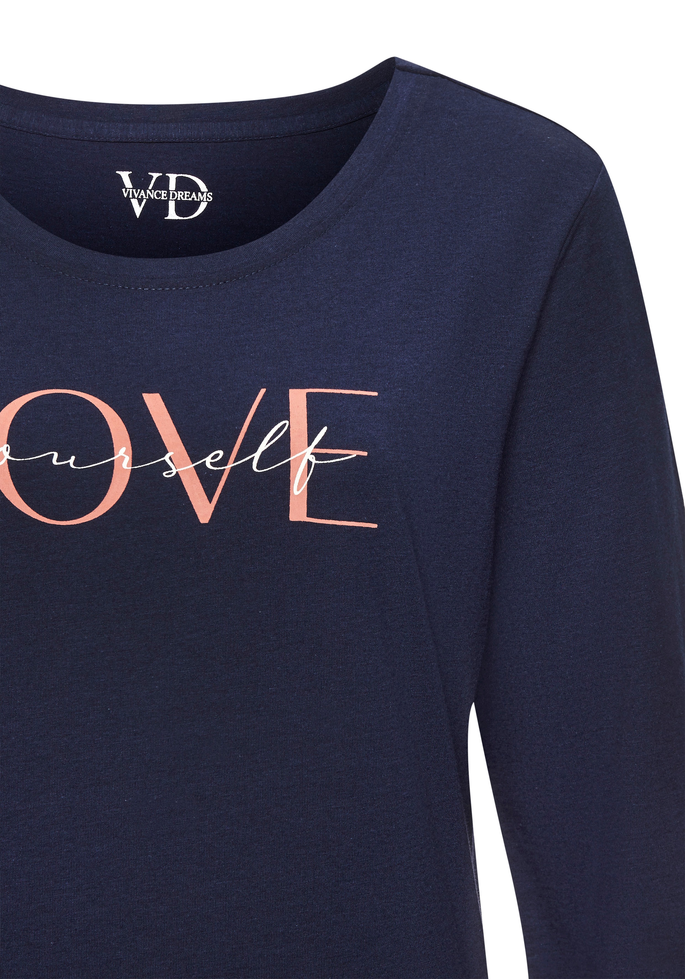 Vivance Dreams Longsleeve, mit schönem Frontprint